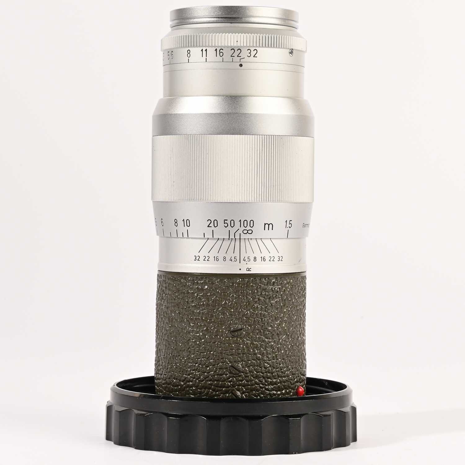 Ernst Leitz Wetzler Leica Hektor 135cm/4,5 olive Bundeseigentum