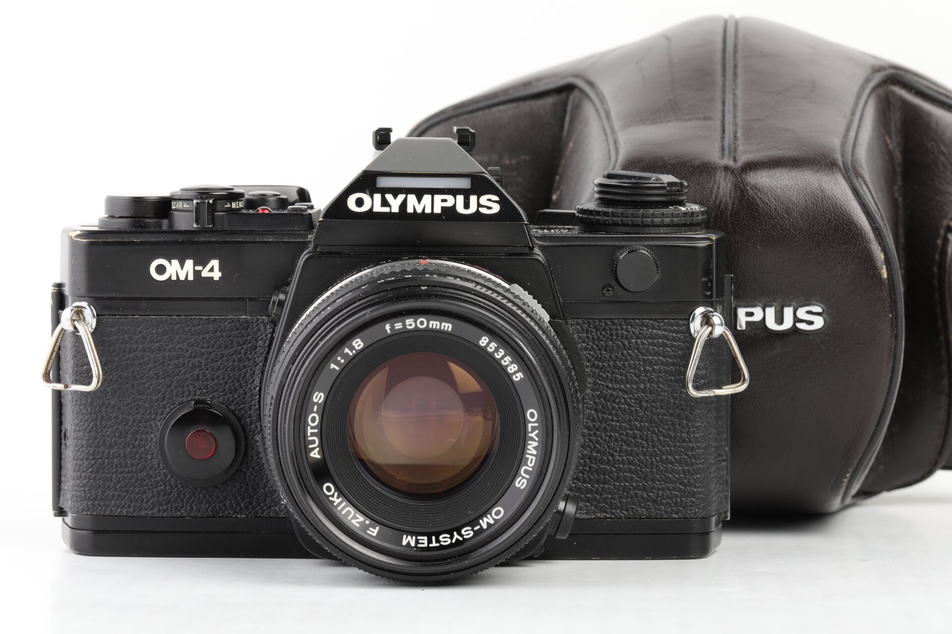 Olympus OM-4 schwarz + F.Zuiko Auto-S 1,8/50mm OM