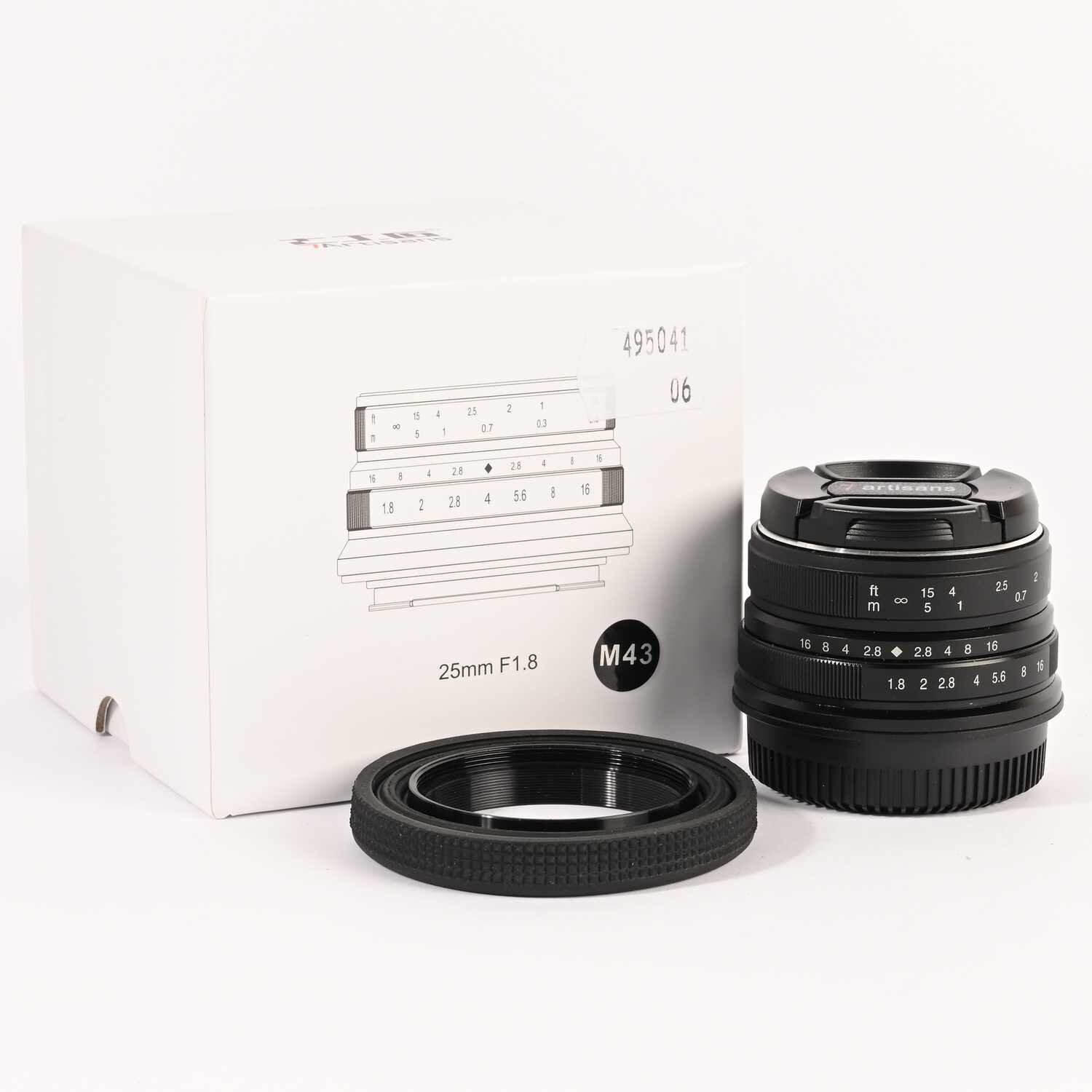 7artisans 25mm F1,8 Objektiv Panasonic Olympus MFT M4/3