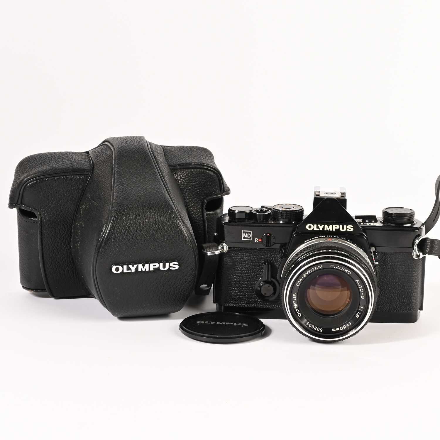 Olympus OM-1 MD black  Zuiko 1,8/50
