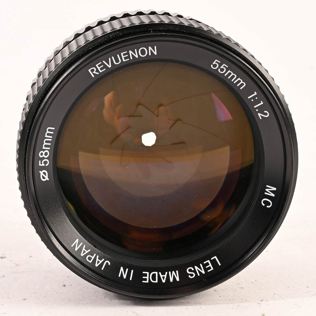 Pentax K PK Revuenon 55mm 1:1.2 MC Objektiv