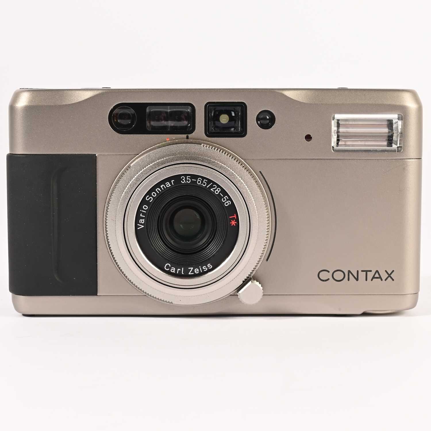 Contax TVS 35mm analoge Kompaktkamera Carl Zeiss Vario Sonnar T* 28-56mm