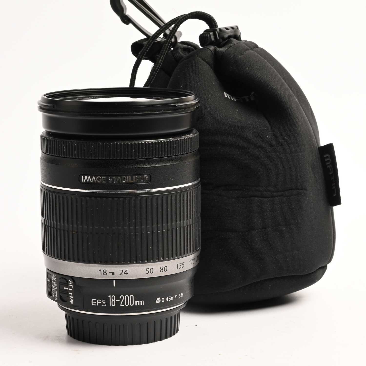 Canon EF-S 18-200mm f/3.5-5.6 IS Bildstabilisiertes Objektiv Canon EOS