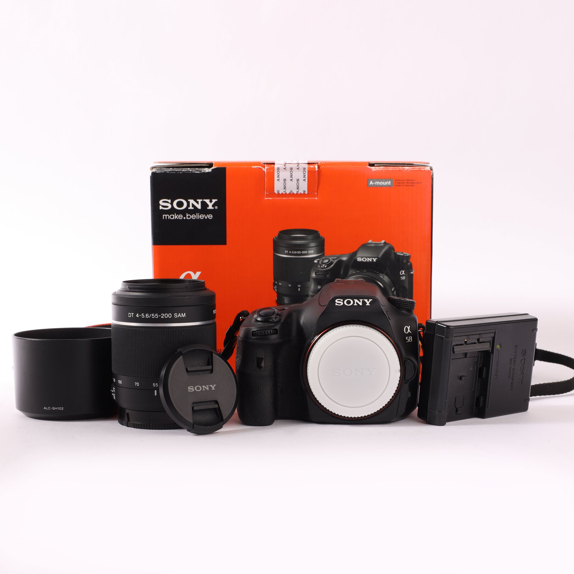 Sony Alpha 58 4-5.6/55-200 DT SAM