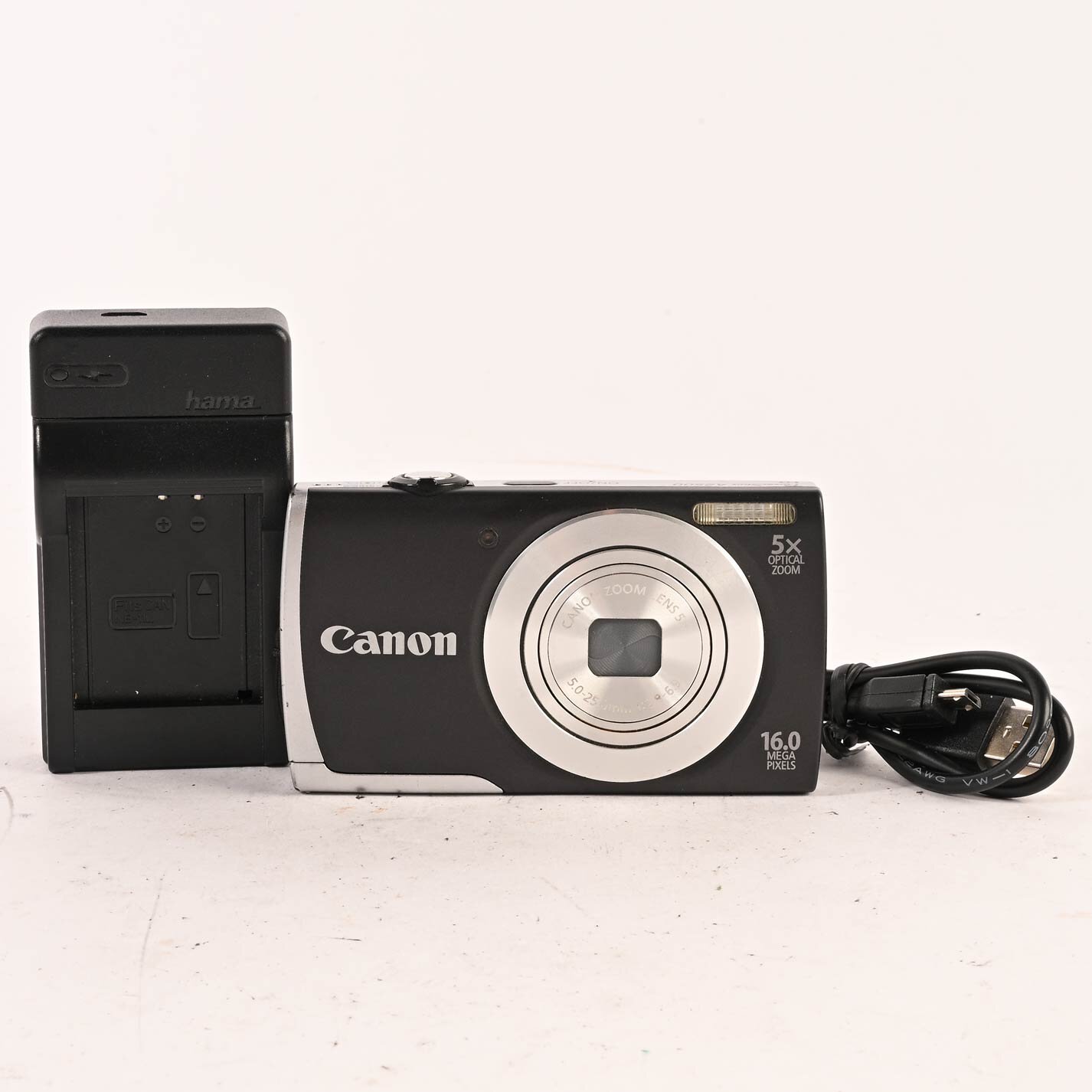 Canon Powershot  A 2500 16 Megapixel Digitalkamera Kompaktkamera zoom 28-140 mm