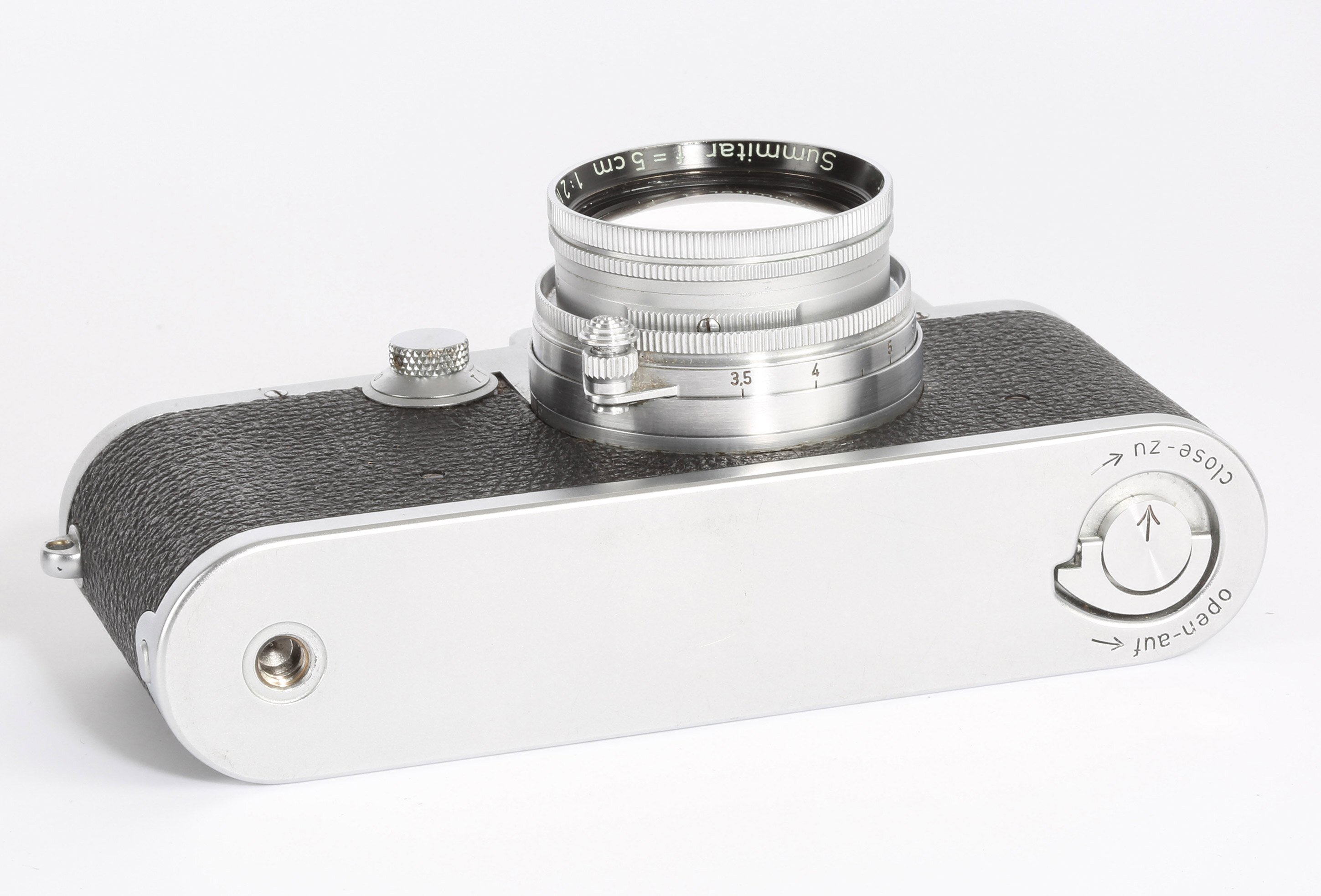 Leitz Wetzlar Leica IIIf red scale Summitar 5mm 2,0