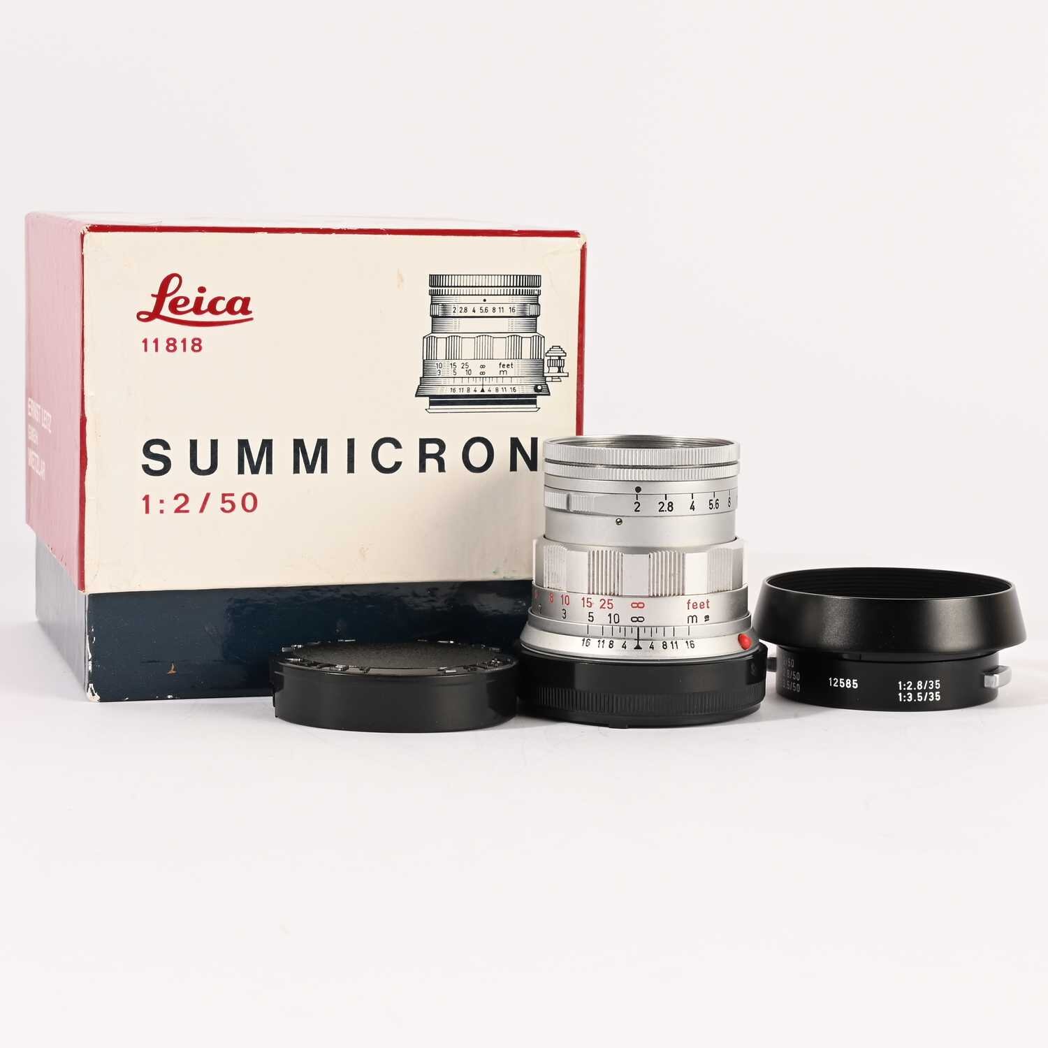 Leitz Leica M Summicron 2/50mm Rigid chrome