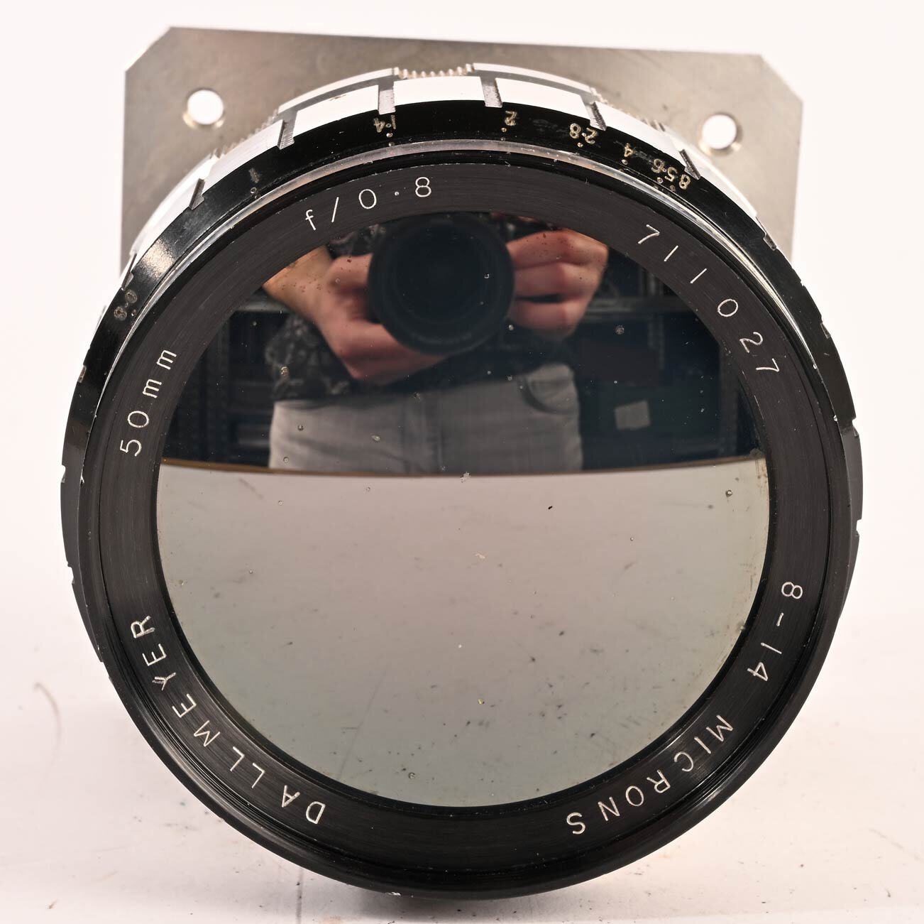 Dallmeyer 50/0.8 Microns 8-14 rare
