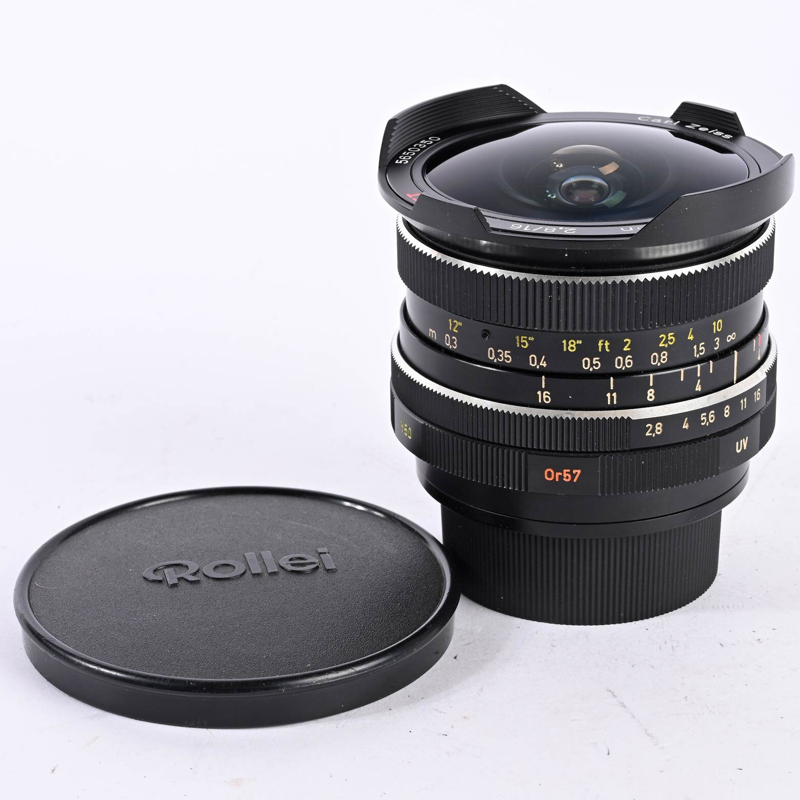 Carl Zeiss F-Distagon 2,8/16mm HFT Fisheye Rollei QBM