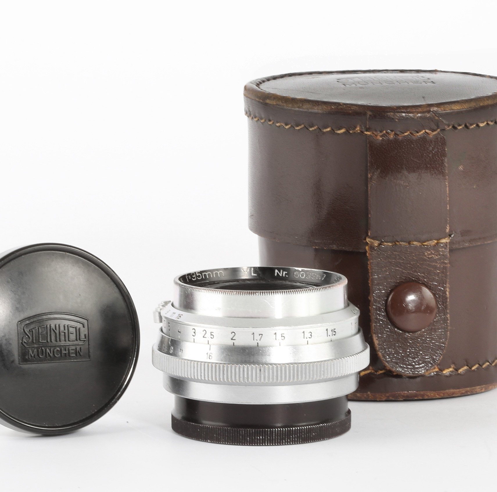 Steinheil f. M39 4,5/35mm Orthostigmat US Zone set