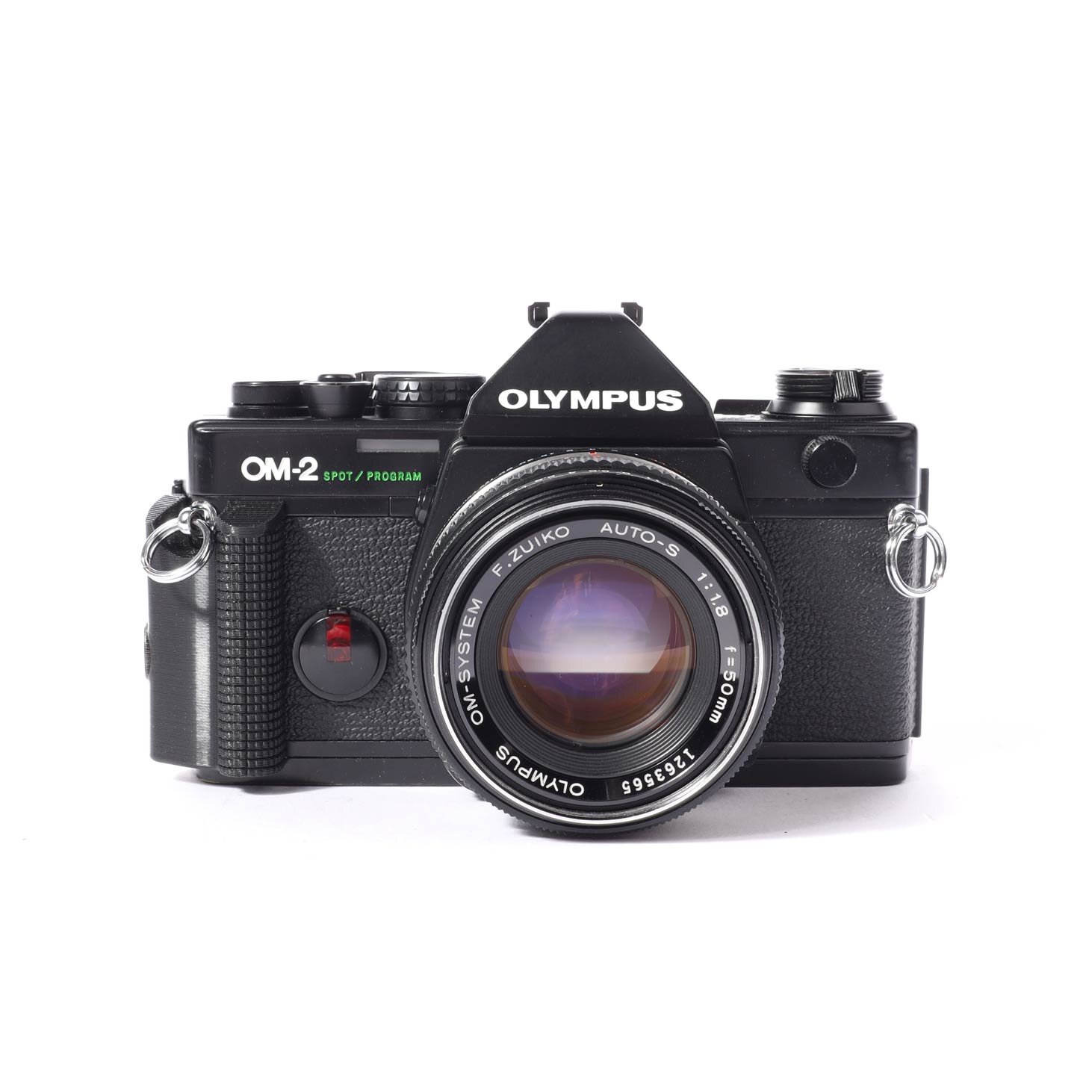 Olympus OM-2 sport/program Zuiko Auto-S 1,8/50 black