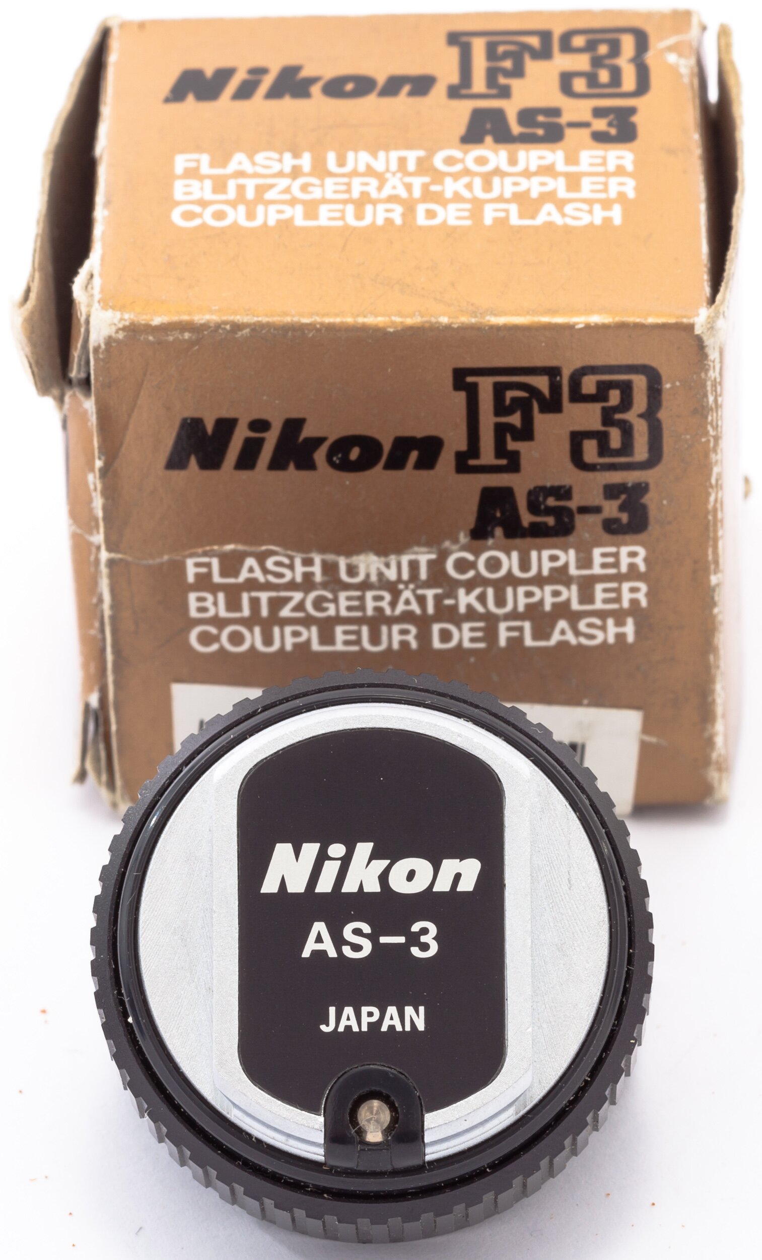 Nikon AS-3 flashcoupler, F2-flashes to F3