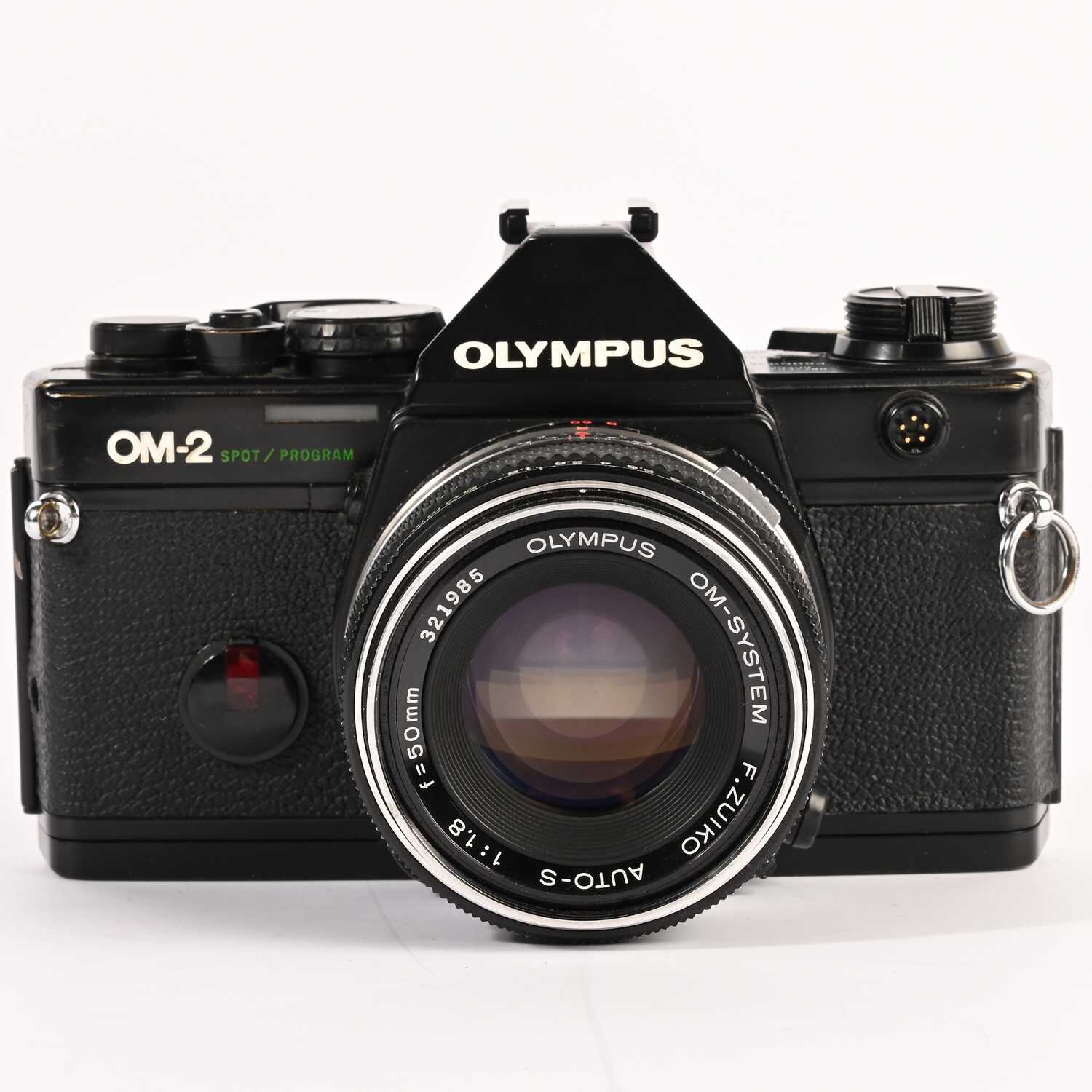 Olympus OM-2N sport/program  Zuiko Auto-S 1.8/50mm black
