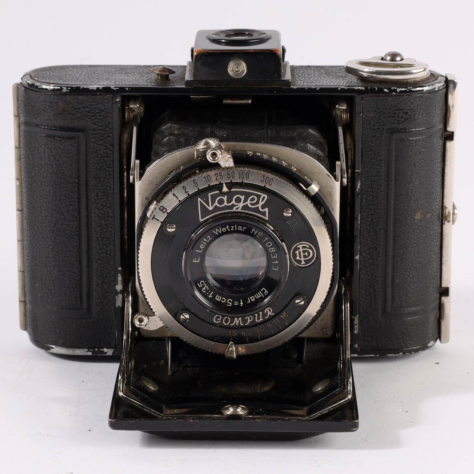 Nagel Vollenda 3x4 E.Leitz Leica Wetzlar Elmar 3,5/5cm