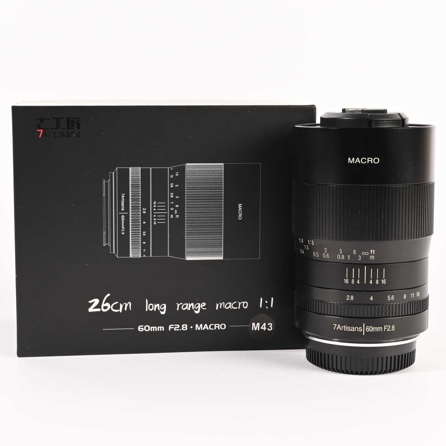7Artisans 60mm f/2.8 Macro M43 MFT