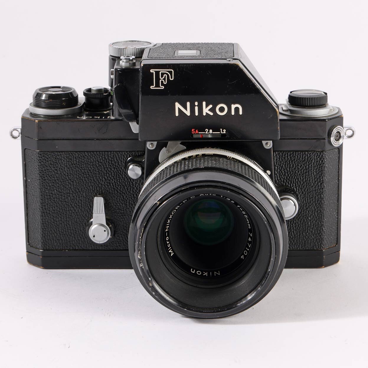 Nikon F Gehäuse black Photomic Micro-Nikkor P C3,5/55