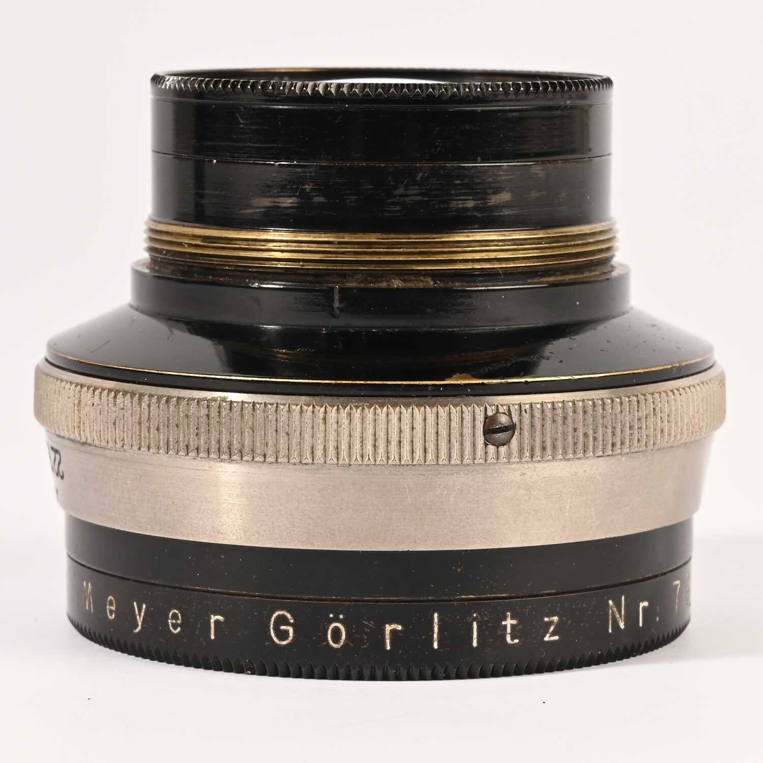 Meyer Goerlitz Primoplan 1.9/8cm lens black nickel version