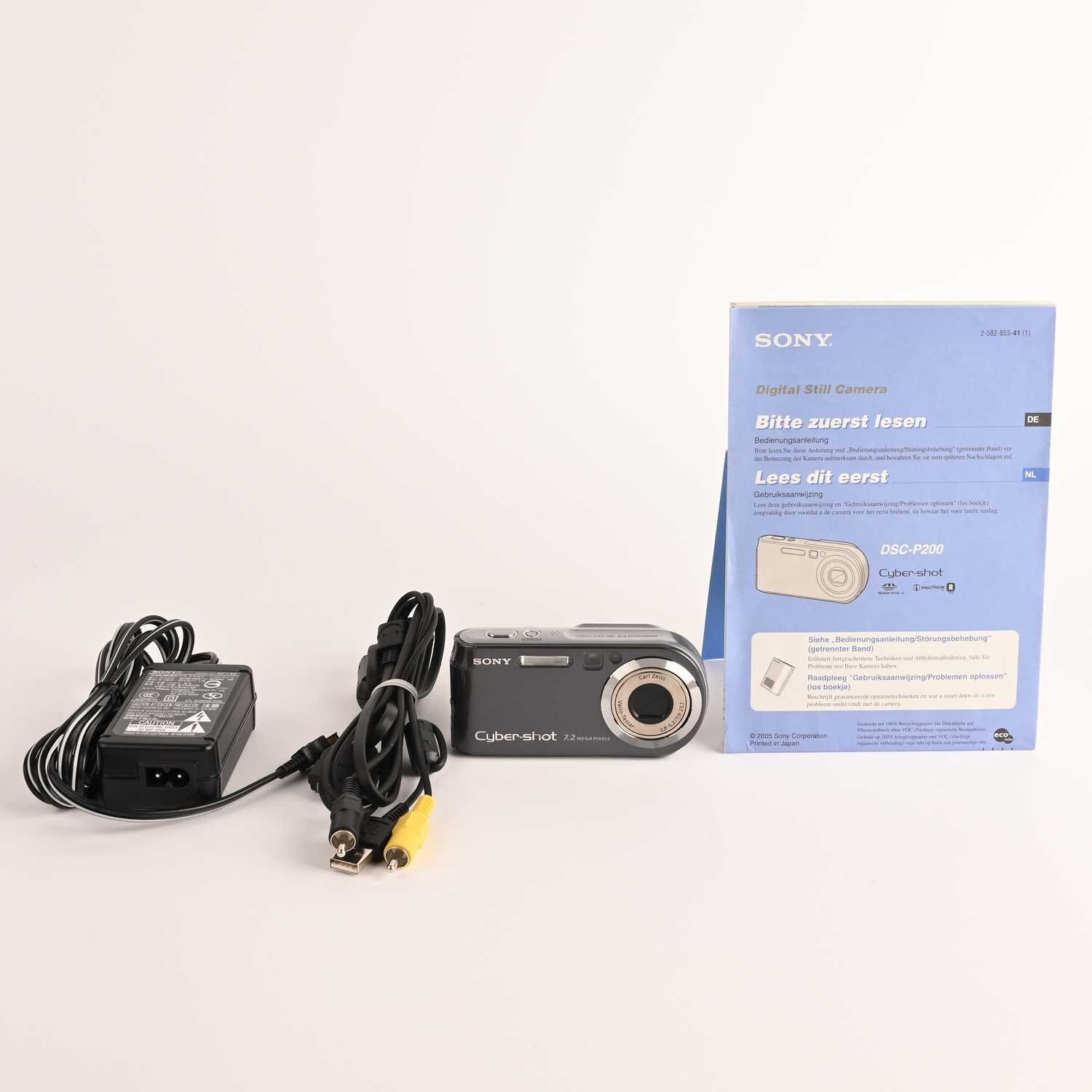 Sony Cyber-shot DSC-P200 Digitalkamera Cybershot 7,2 MP 3x Zoom
