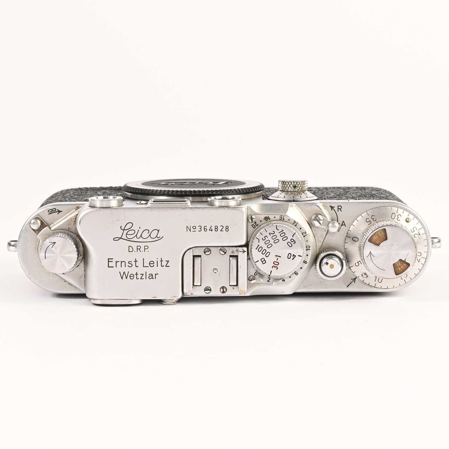 Leitz leica IIIc Krieg model Leica III c Nr. 364828 Bauj. 1939  roten Verschlusstuch