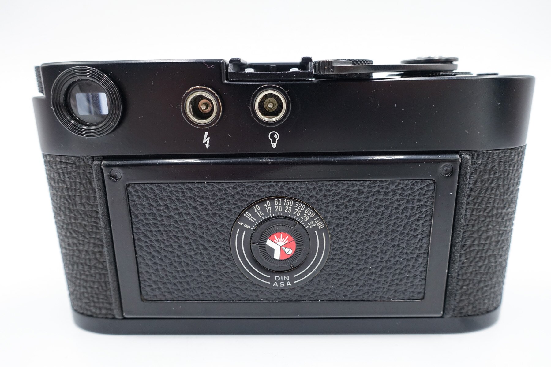 Leica M2 Gehäuse schwarz nachlackiert