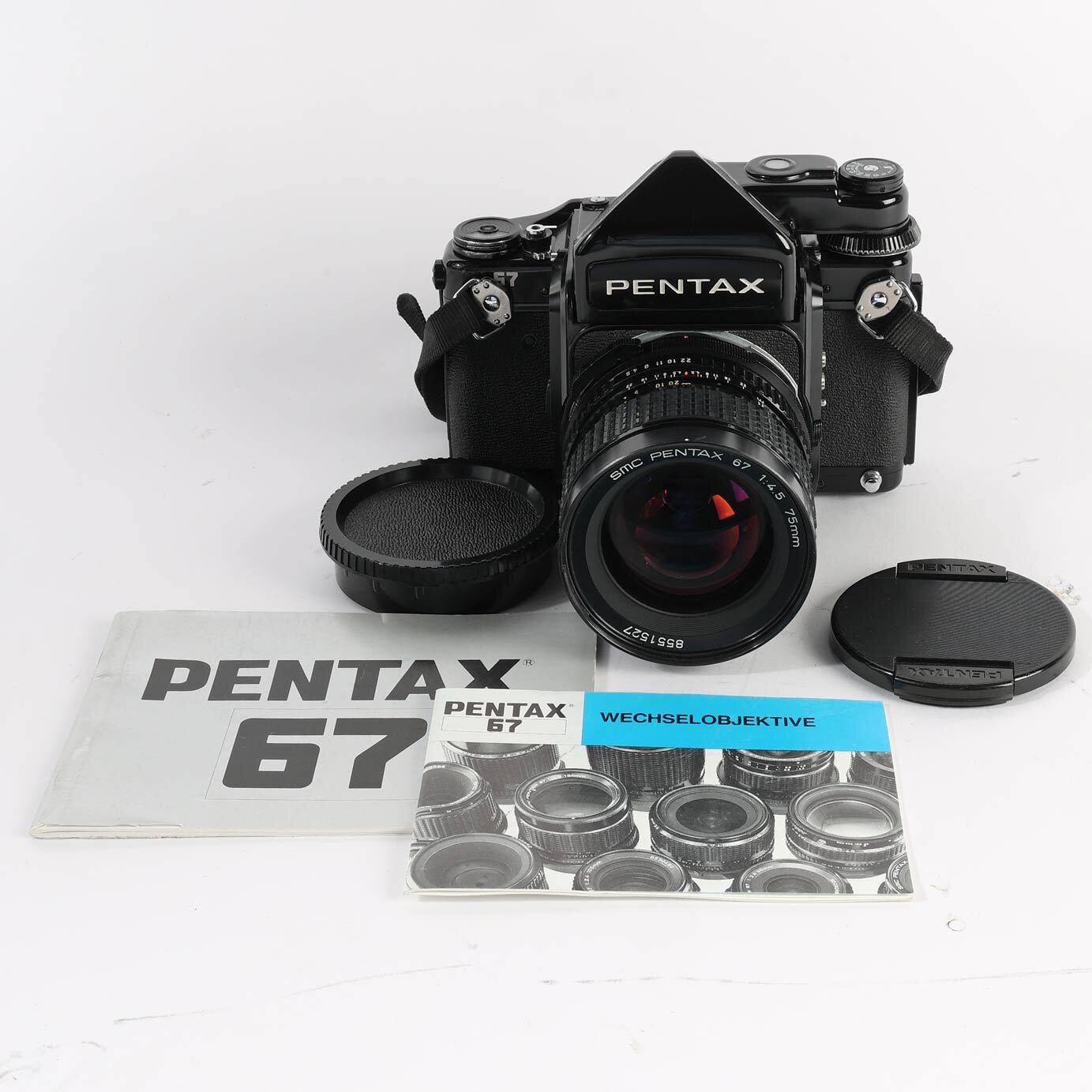 Asahi Pentax 6x7 SMC 75mm f/4.5 TTL-Prisma
