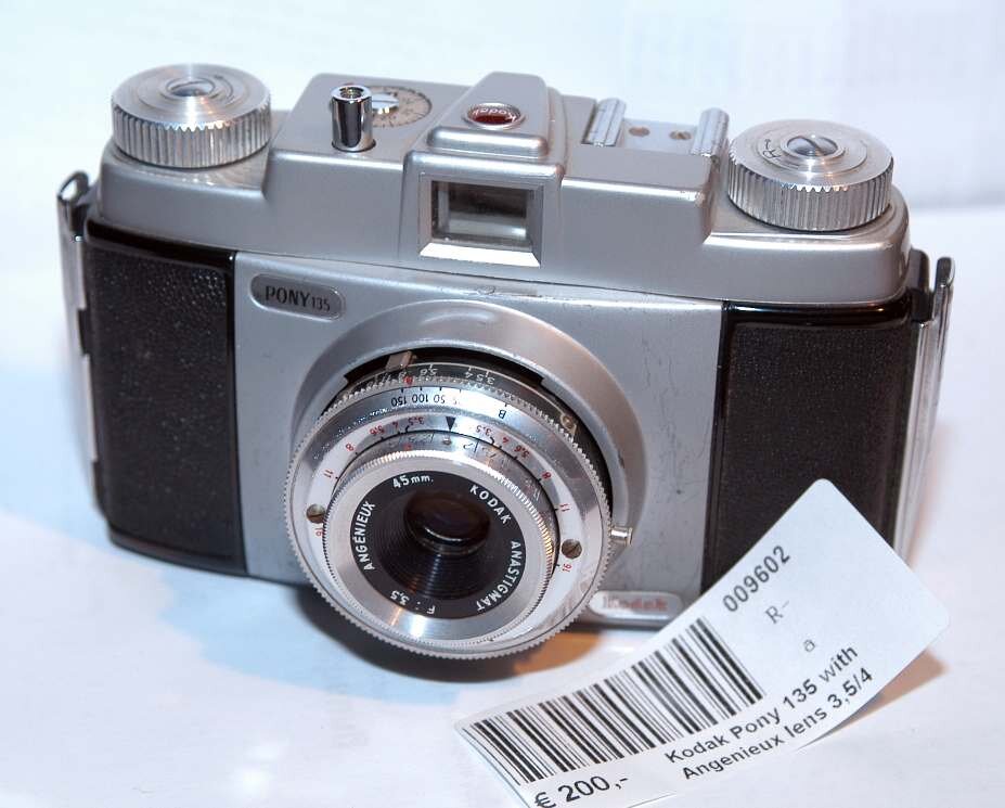 Kodak Pony 135 with Angenieux lens 3,5/45mm
