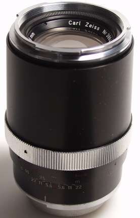 Carl Zeiss f. Contarex 135mm/4 Sonnar black