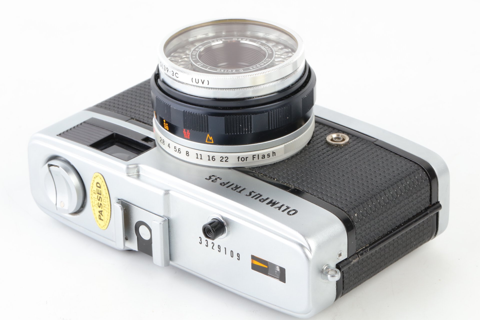 Olympus Trip 35 mit D Zuiko 2,8/40mm