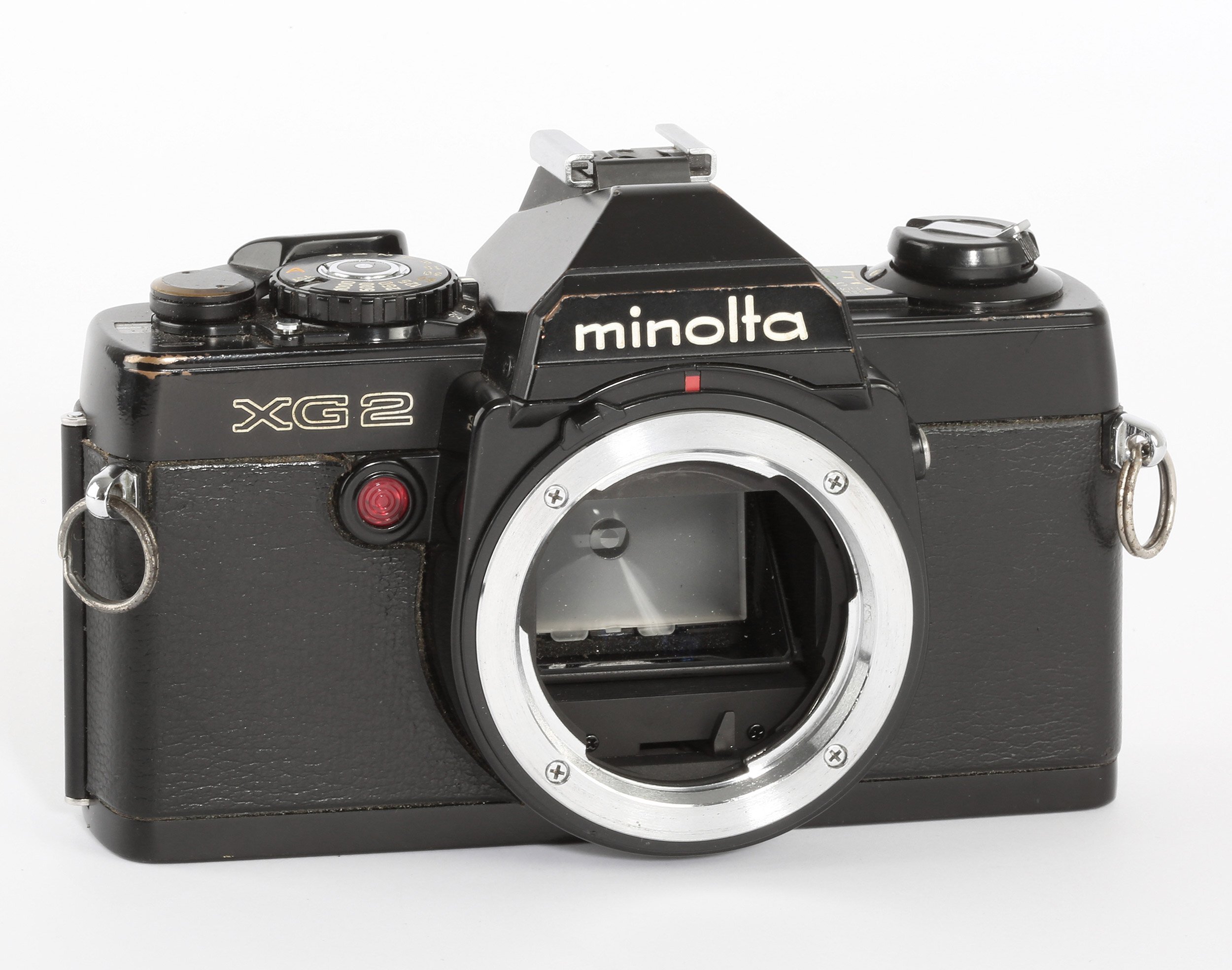 Minolta XG2 gehäuse schwarz SLR