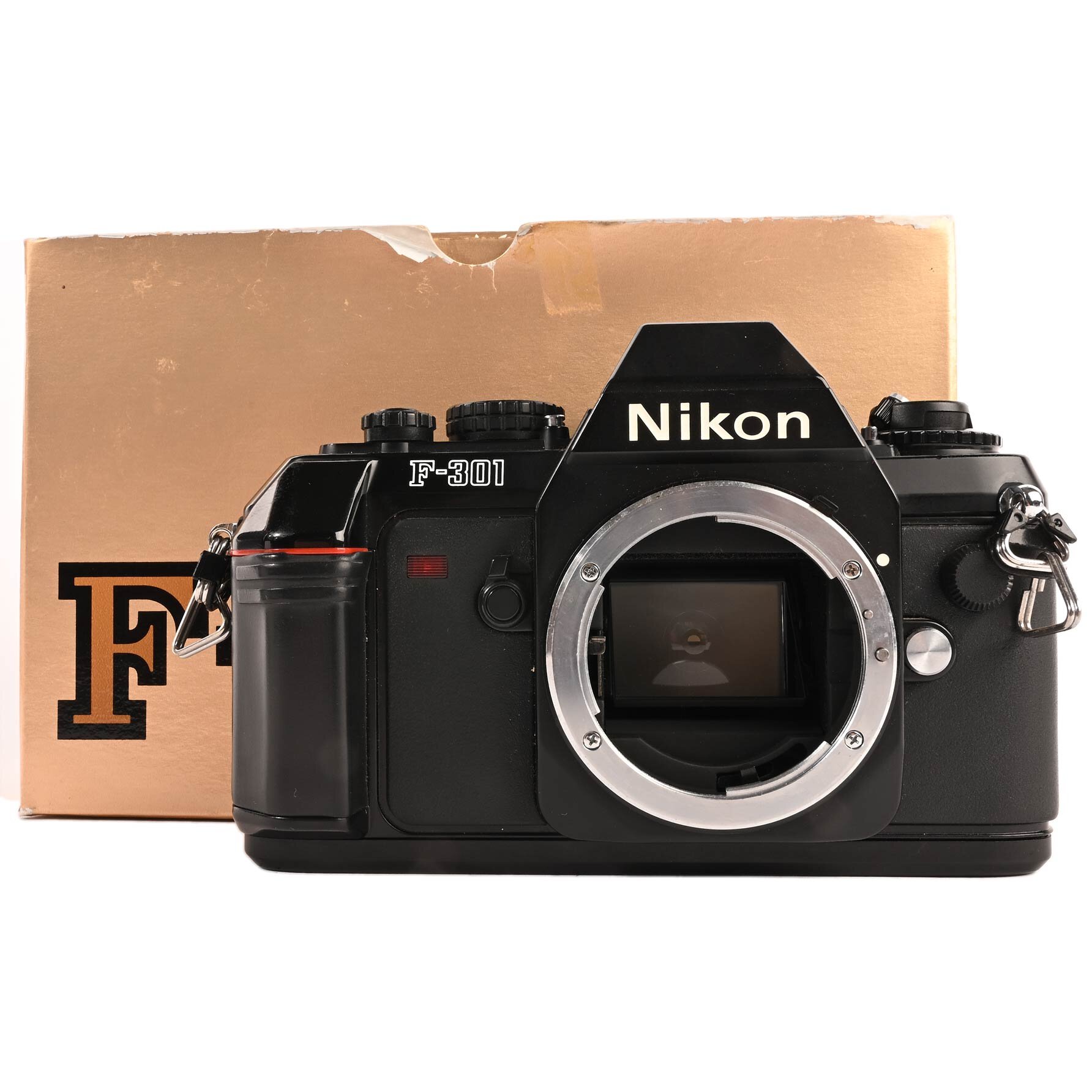 Nikon F-301 analoge Kamera