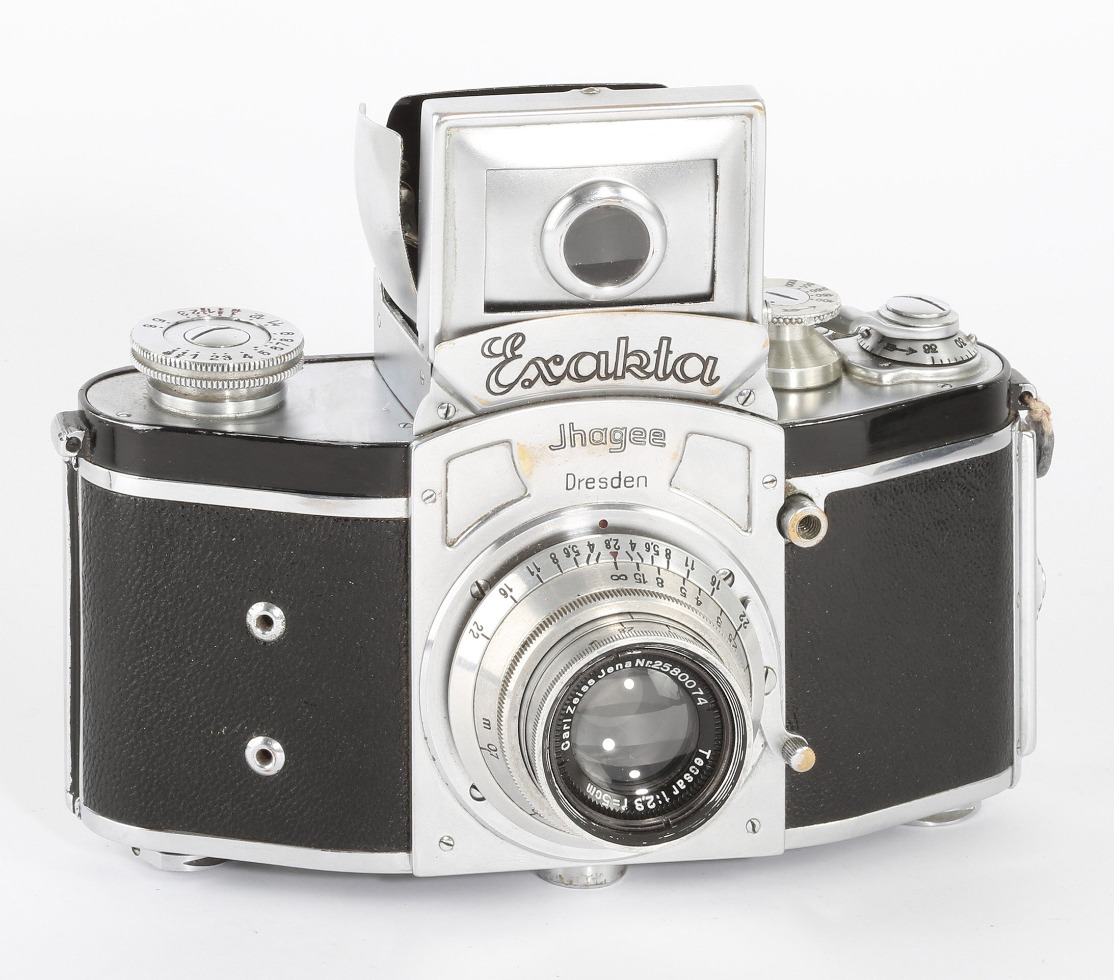 Exakta Jhagee Dresden  Carl Zeiss Jena 50mm 2,8