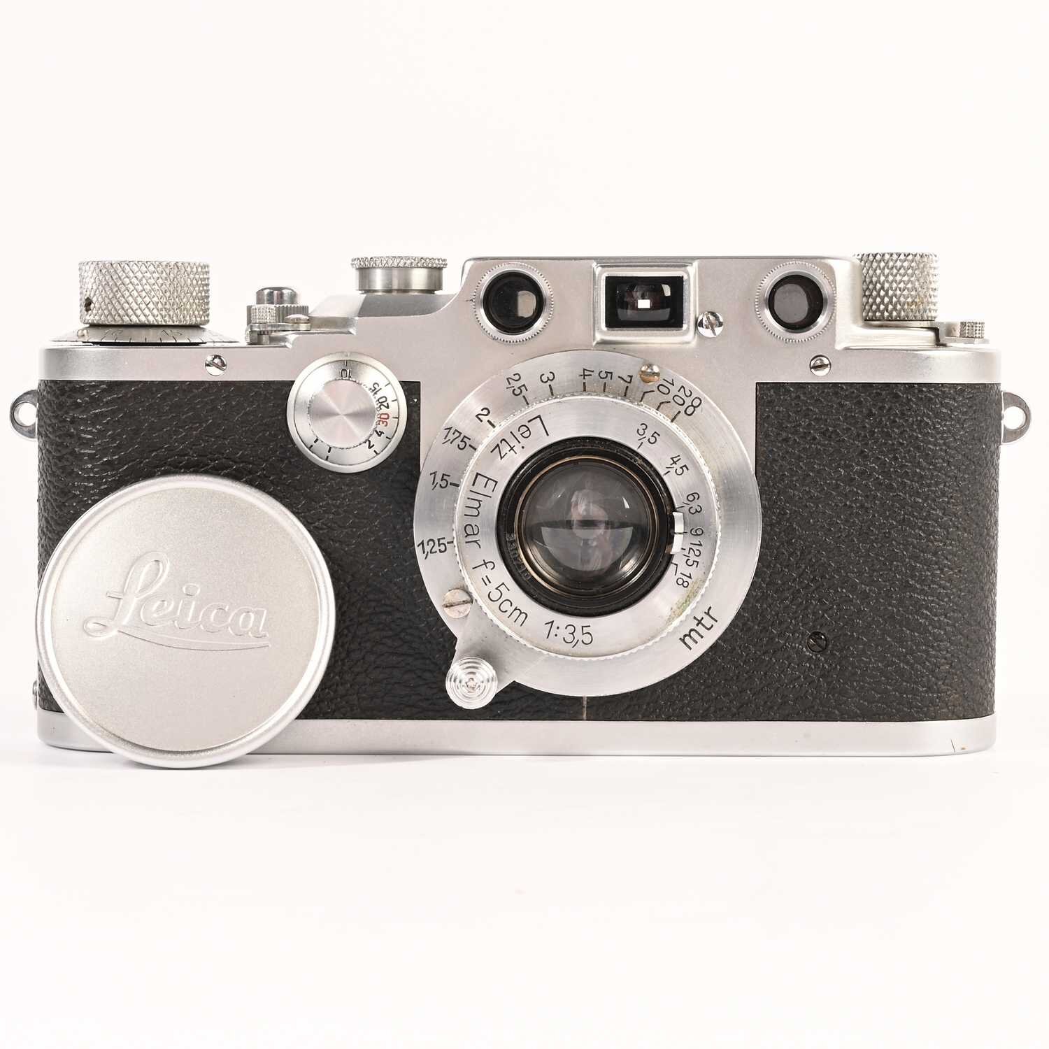 Leitz leica IIIc Krieg model Leica III c Nr. 362402 Bauj. 1939  roten Verschlusstuch