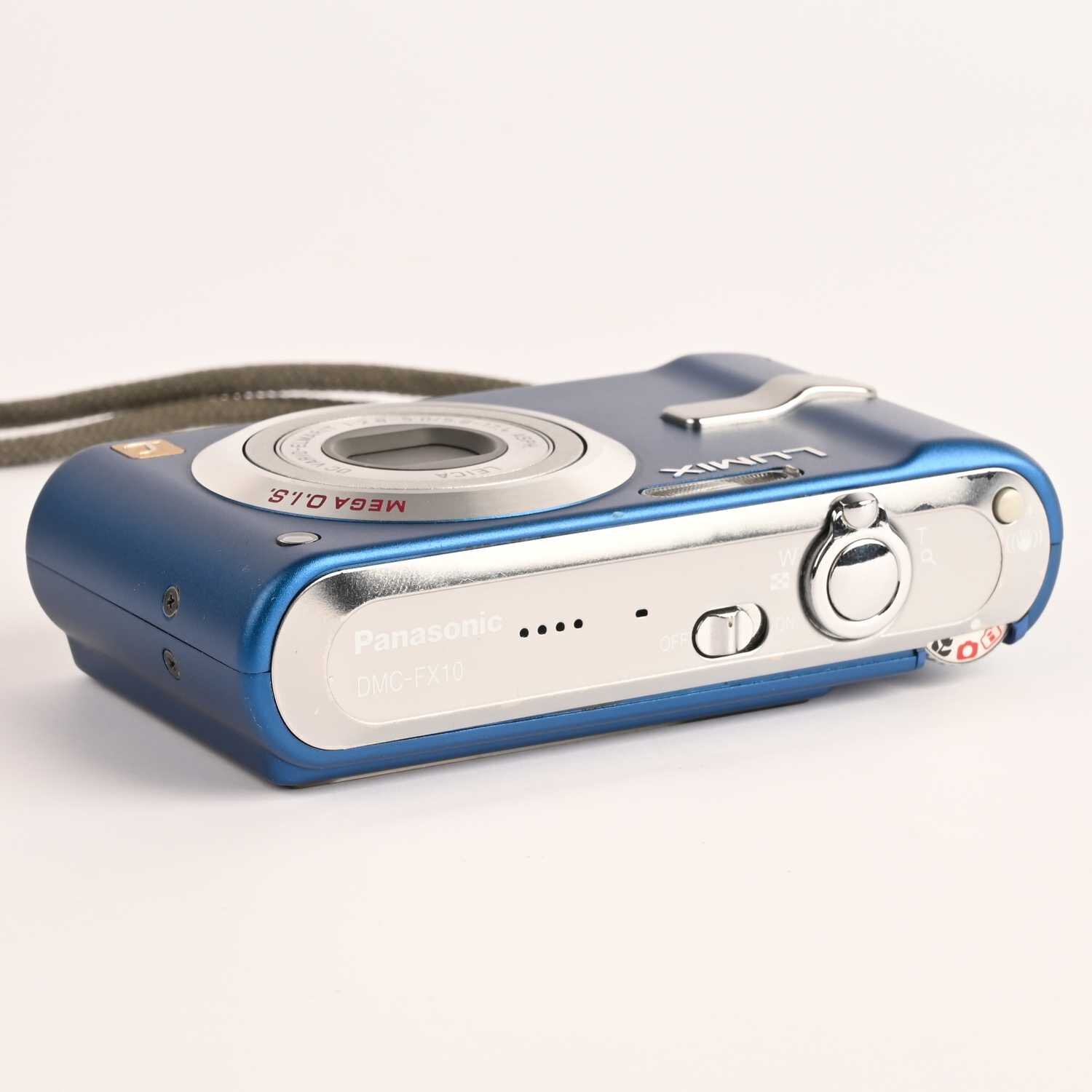 Panasonic Lumix DMC-FX10 blau 6 MP LEICA DC Lens
