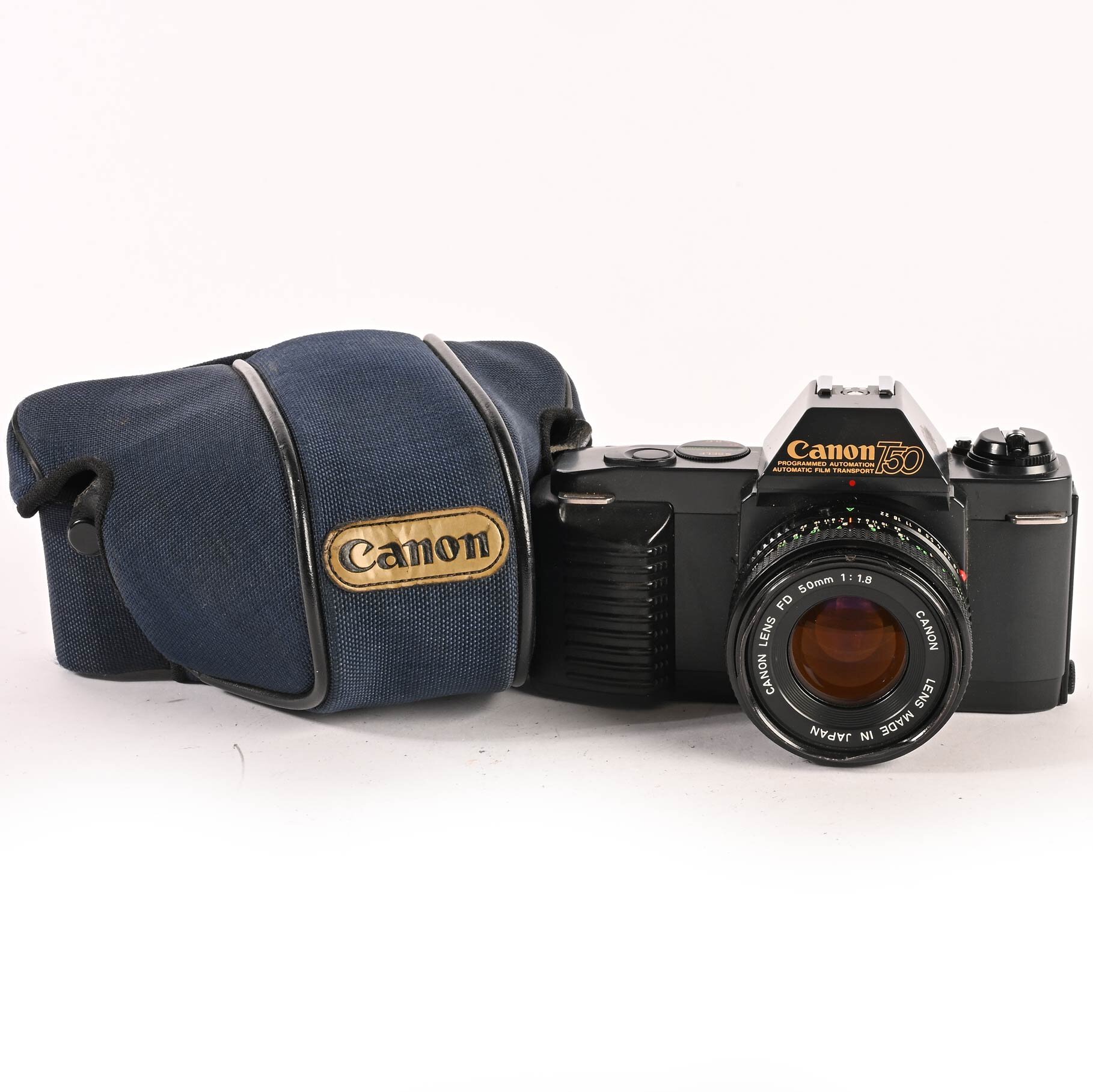 Canon T50 Canon FD 50mm 1,8 S.C. Objektiv Canon FD