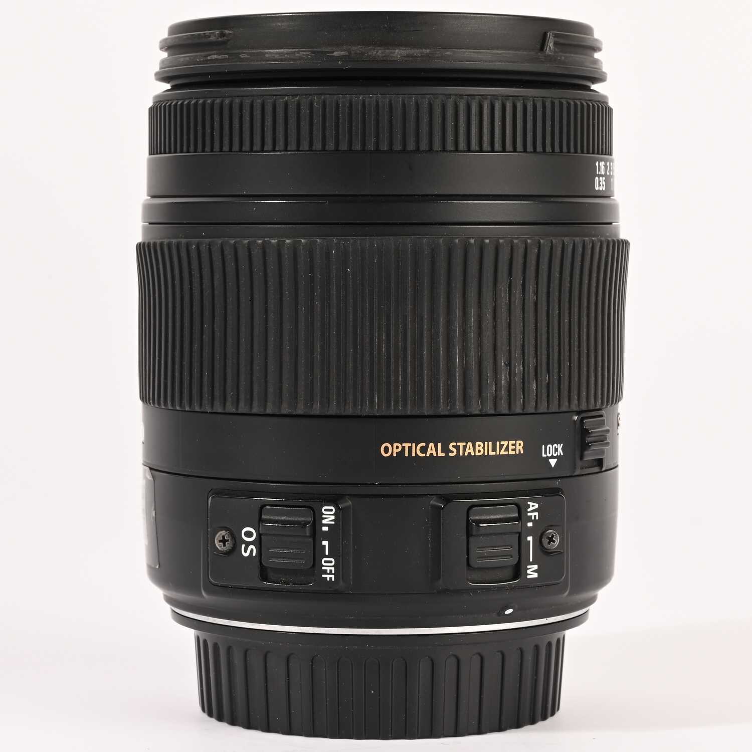 SIGMA 18-250 mm F/3,5-6,3 DC OS HSM Zoomobjektiv für Canon AF optical stabilizer