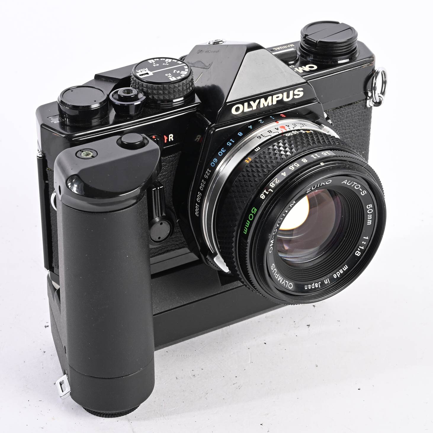 Olympus OM-2 black Auto-S 1,8/50 mm