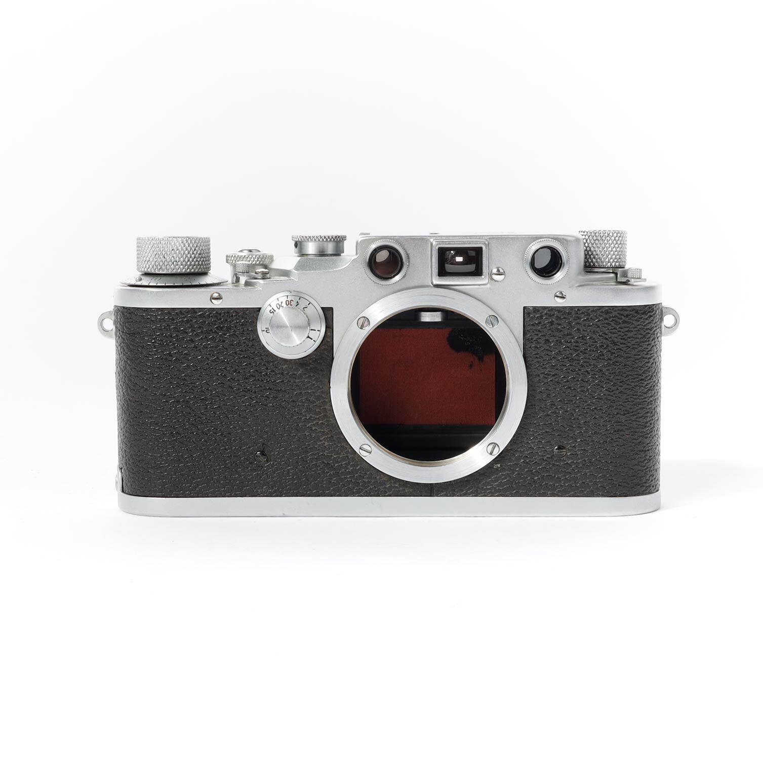 Leitz Leica IIIC war camera red curtain WK2 Summar 2/5cm No 375522