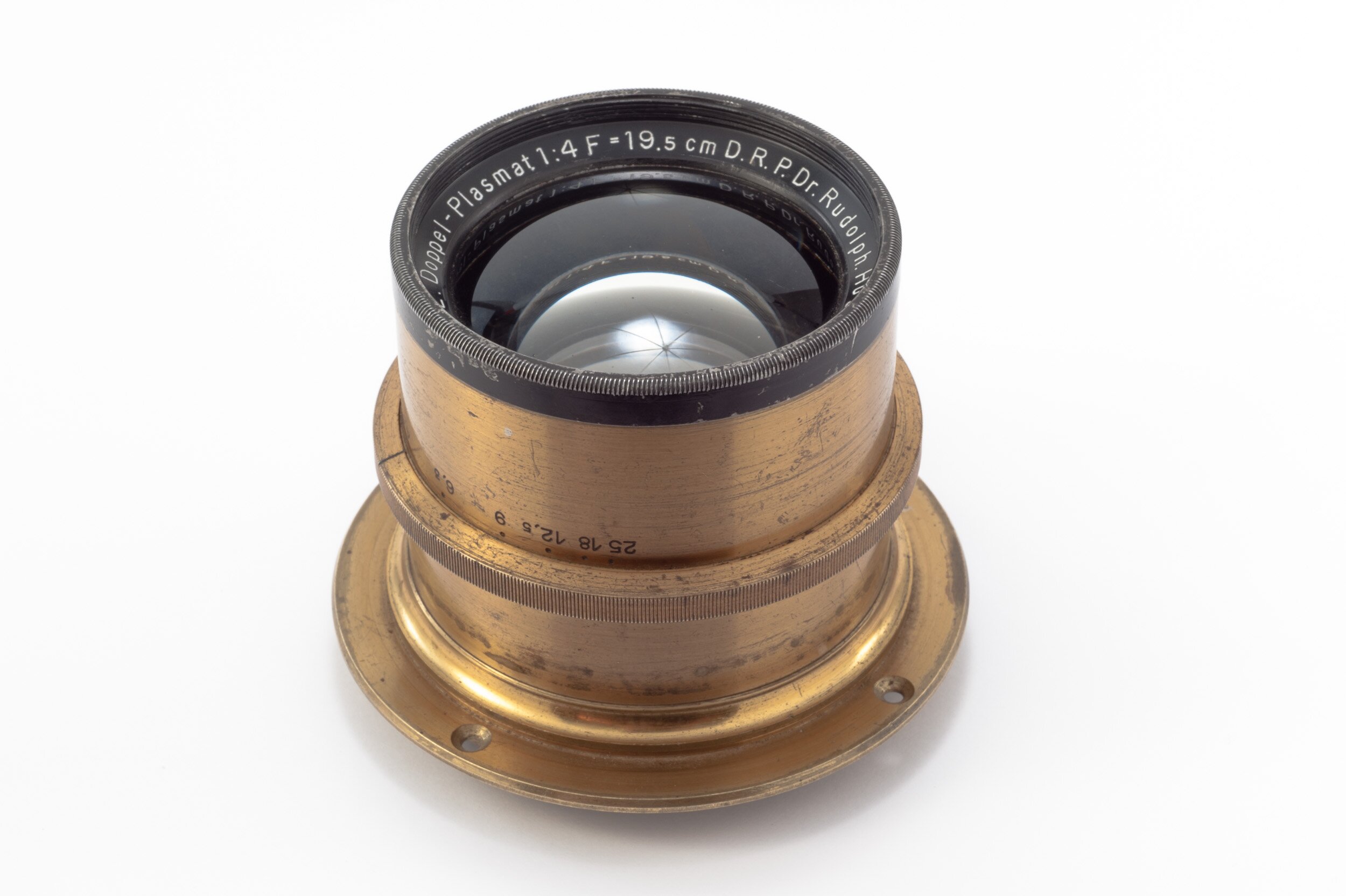 Hugo Meyer Görlitz Doppel-Plasmat 8/32 cm 4/19,5cm