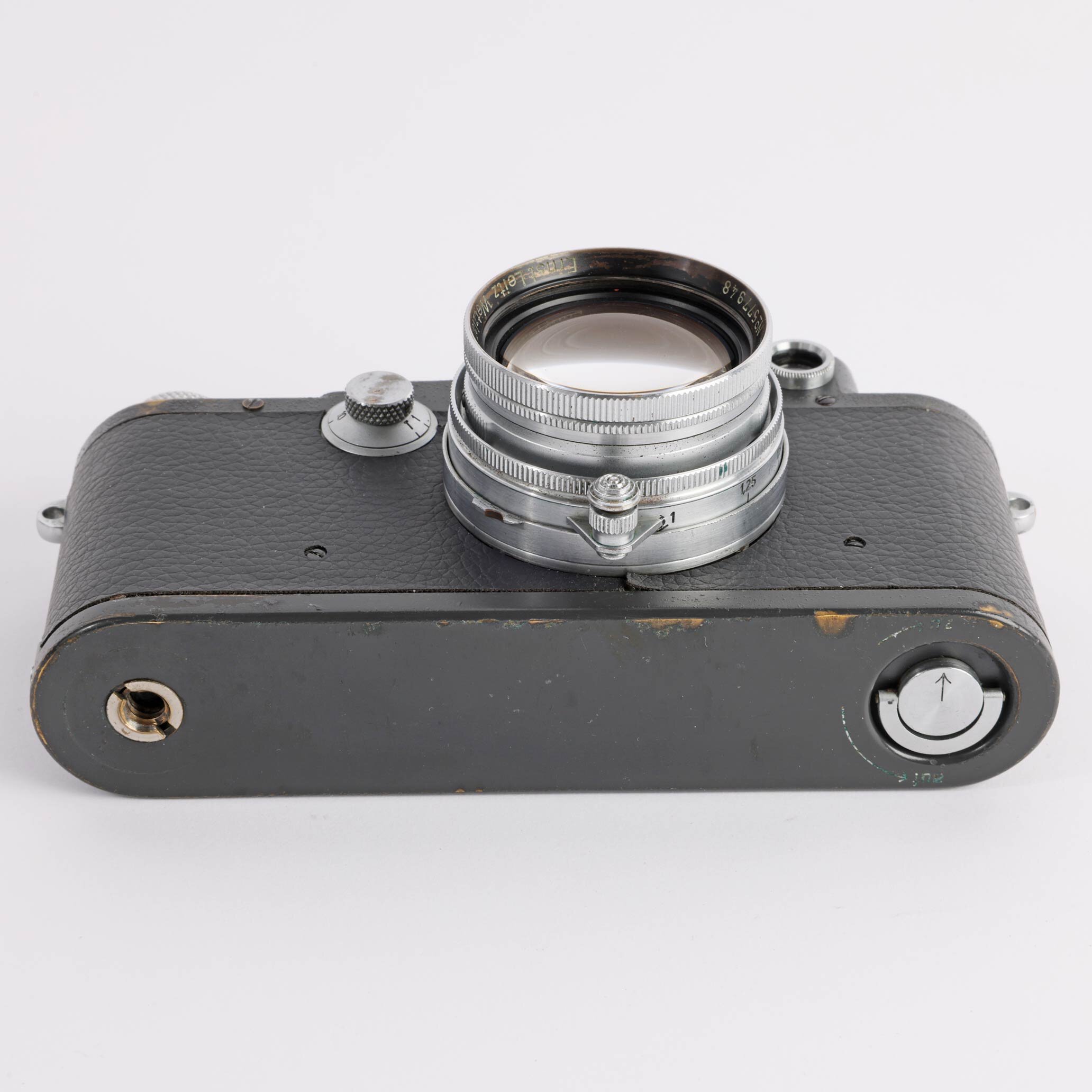 Leica IIIc grau grey lackiert No 387526 Summitar 2/5cm L