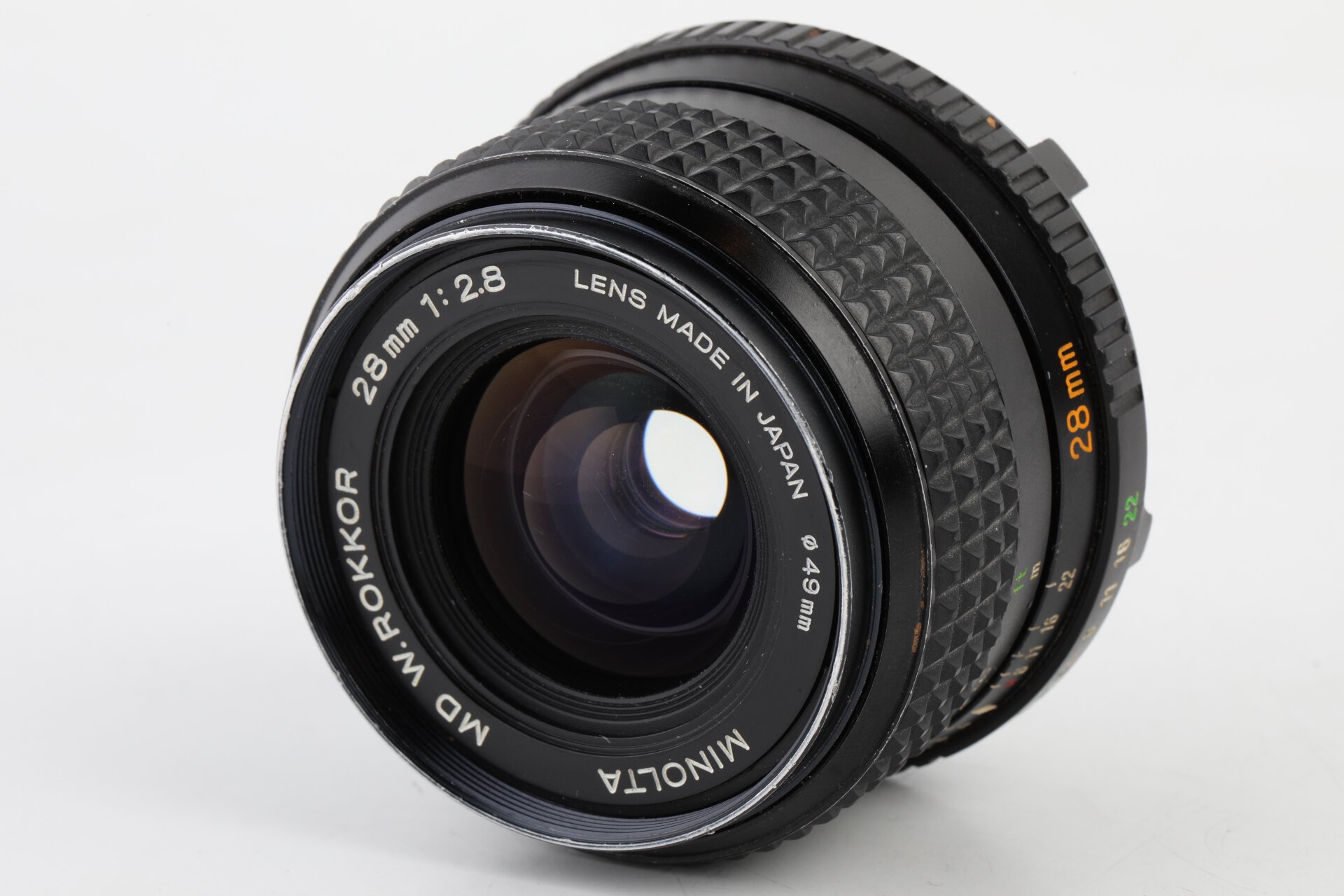 Minolta MD 2,8/28mm W.Rokkor
