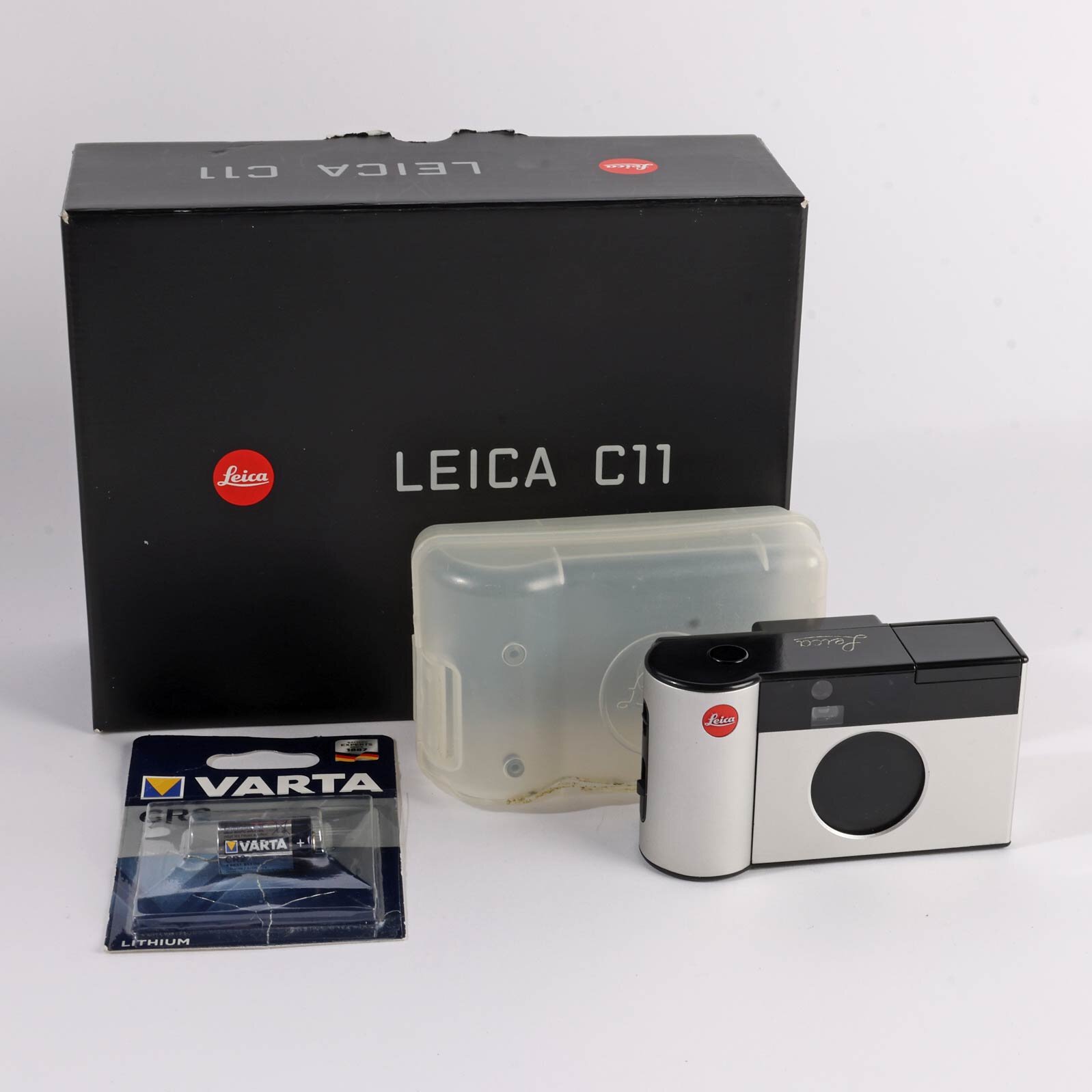 Leica c11 silber boxed 18090 super Zustand set