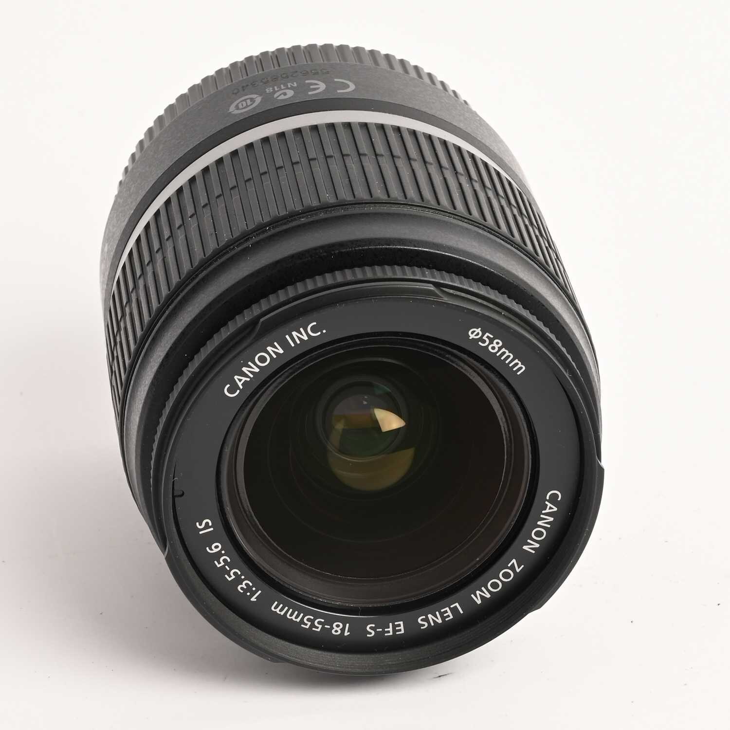 Canon EFS Objektiv 18–55 mm f/3,5–5,6 IS STM