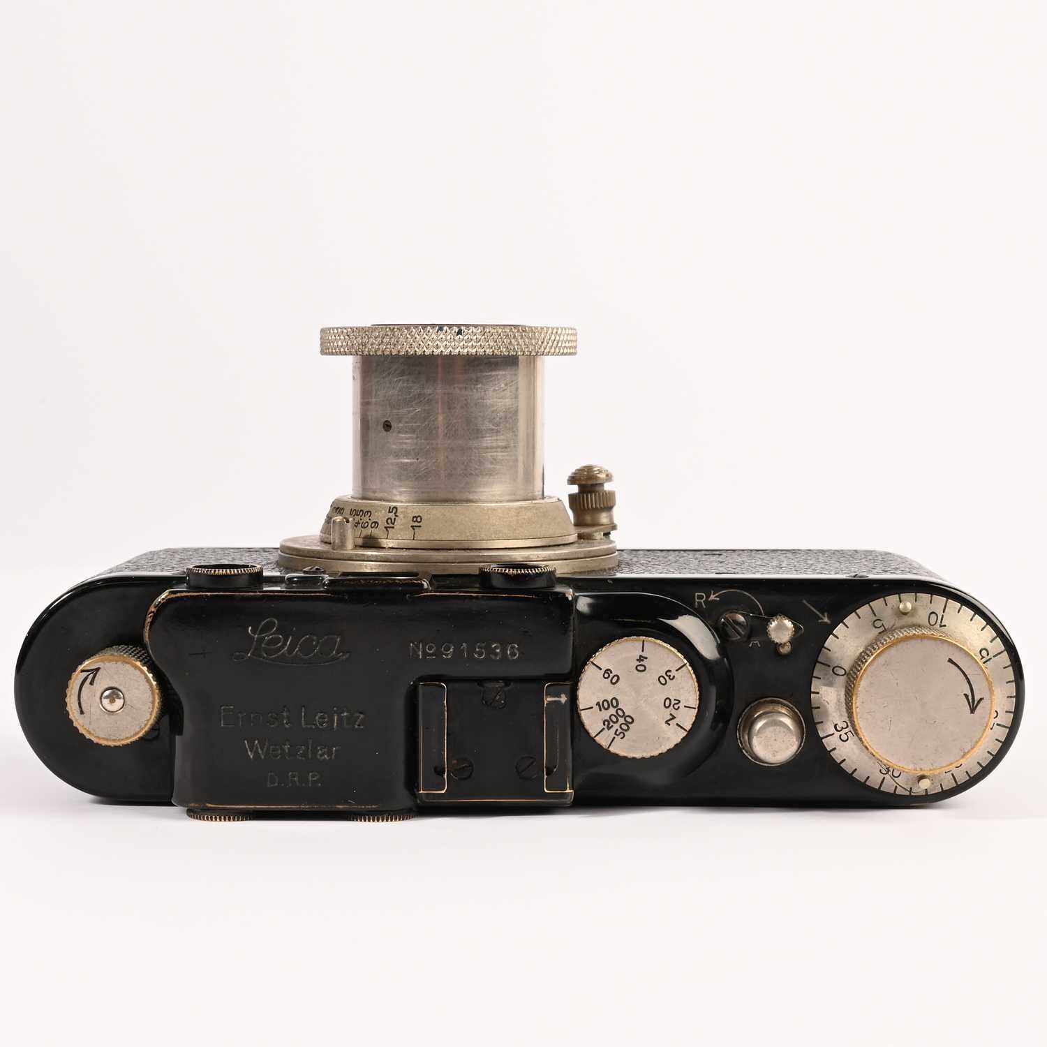 Leitz Leica Leica II schwarz accessories set Vintage System Case