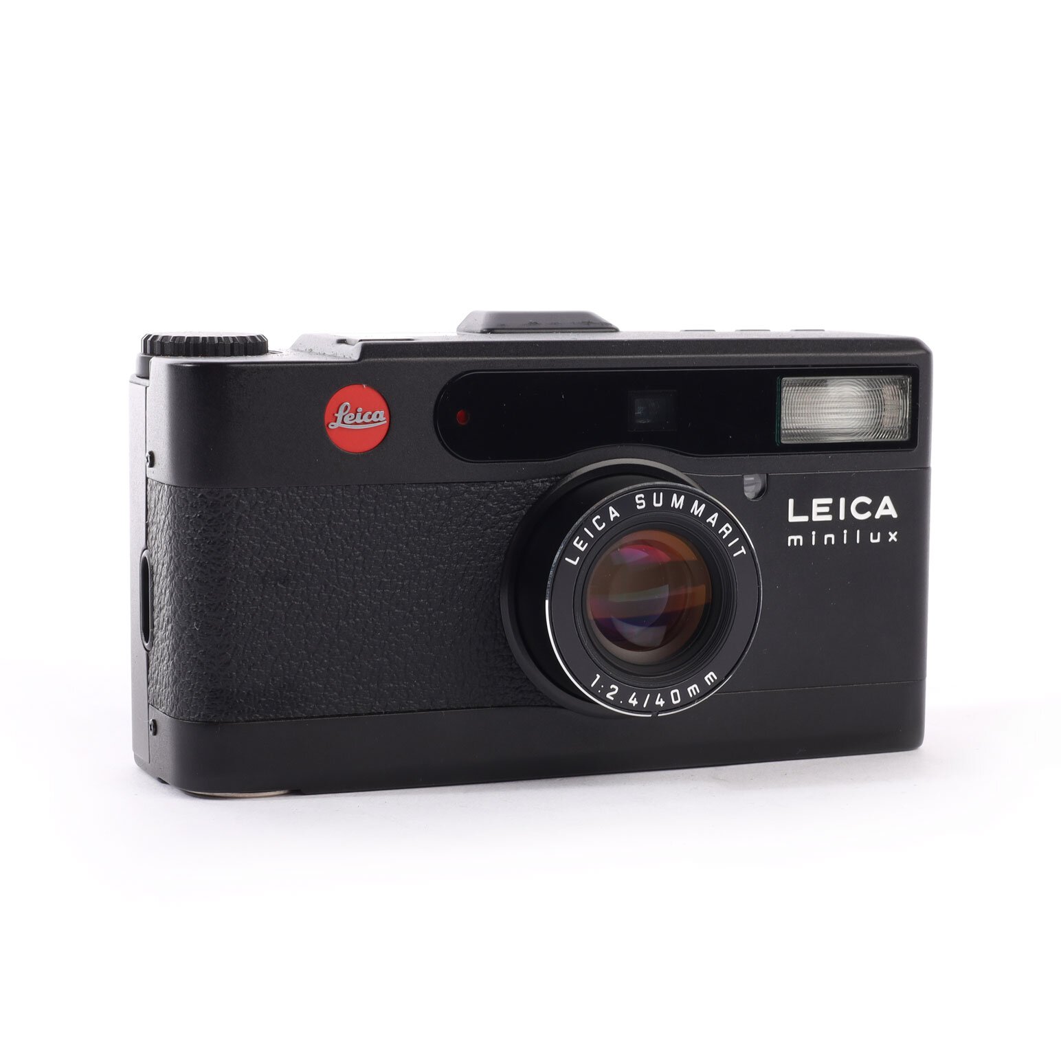 Leica Minilux Black Summarit 2.4/40mm Databack
