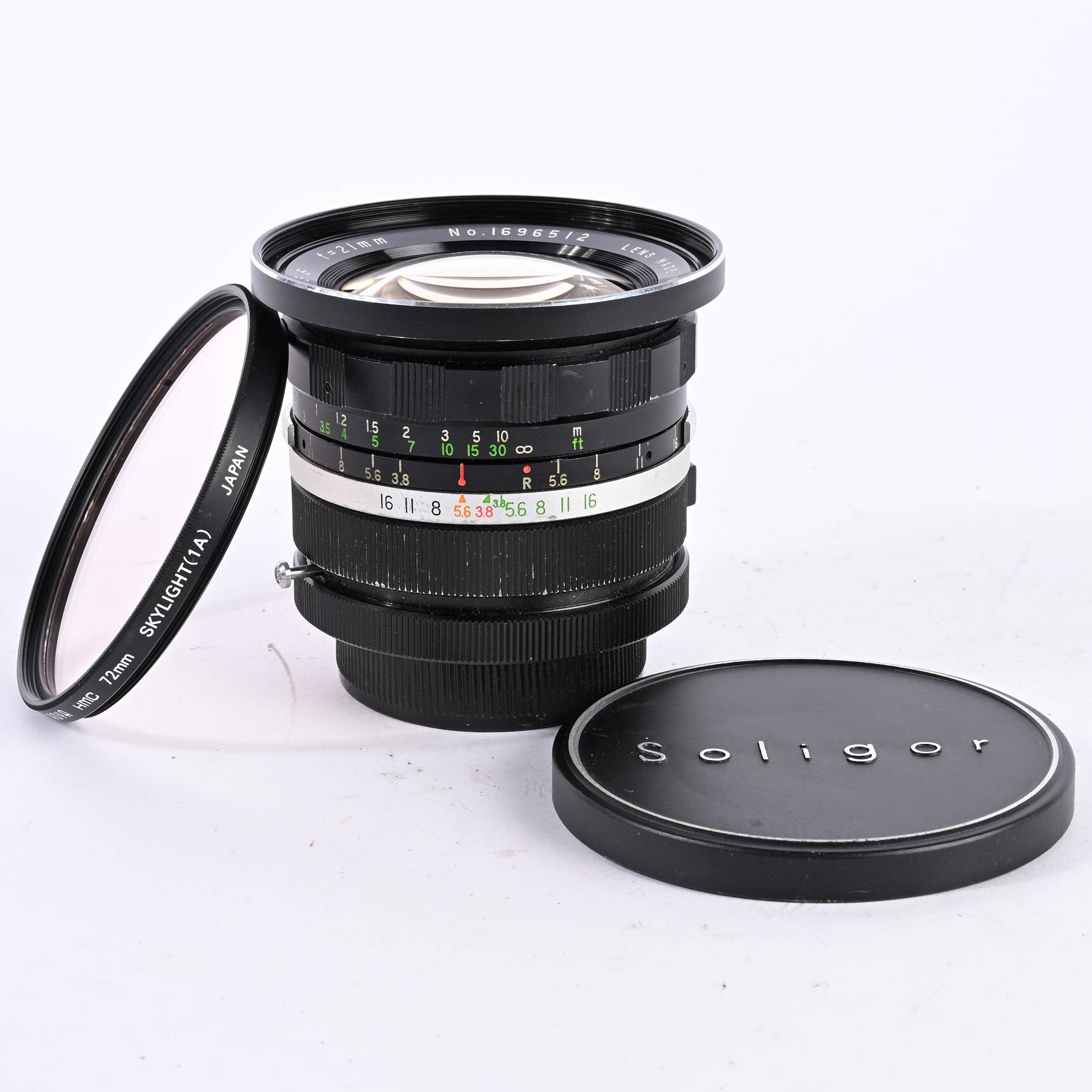 Canon FD Soligor Wide-Auto 3,8/21 Canon FD Objektiv Weitwinkel
