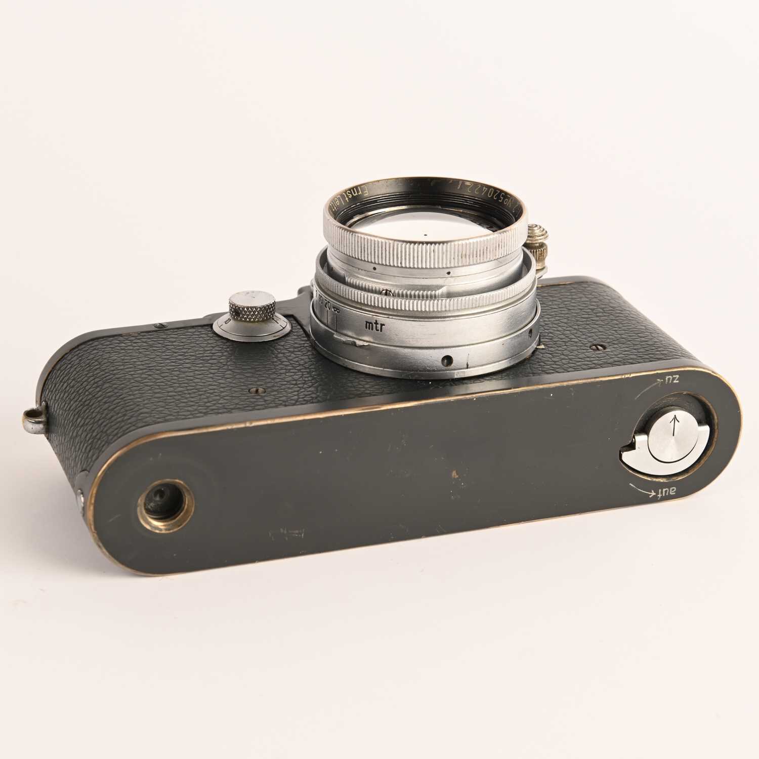 Leitz Leica grau Luftwaffen-Eigentum Summitar 5cm /1:2 gray