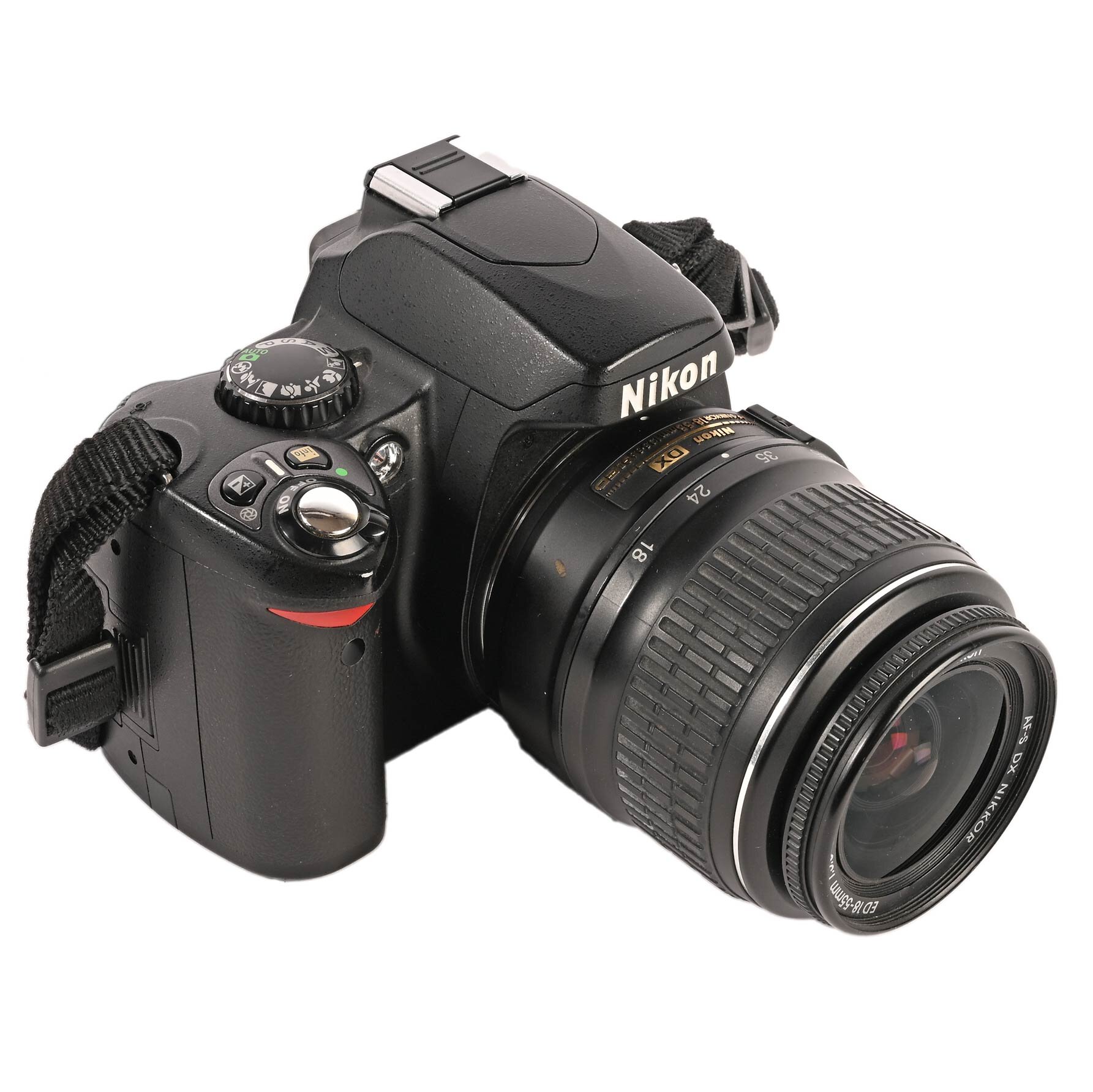 Nikon D40 6.1MP Digitalkamera  II AF-S DX 18-55mm 55-200 Objektiv