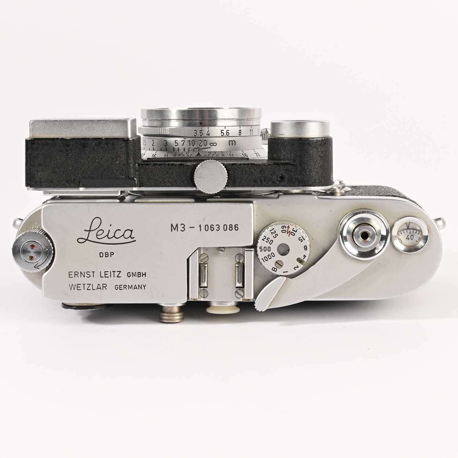 Leitz Leica M3 body Summaron 3,5 cm/3,5