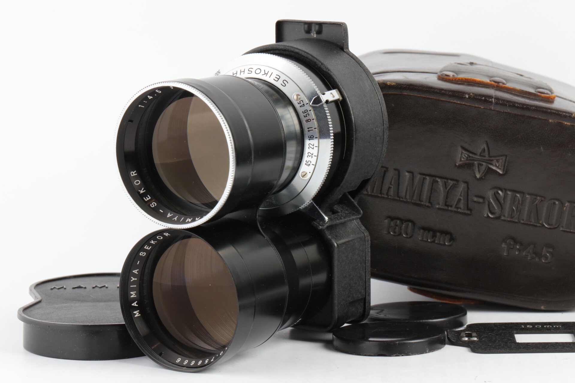 Mamiya-Sekor 4,5/180mm f.220/330 Zweiäugige Kamera