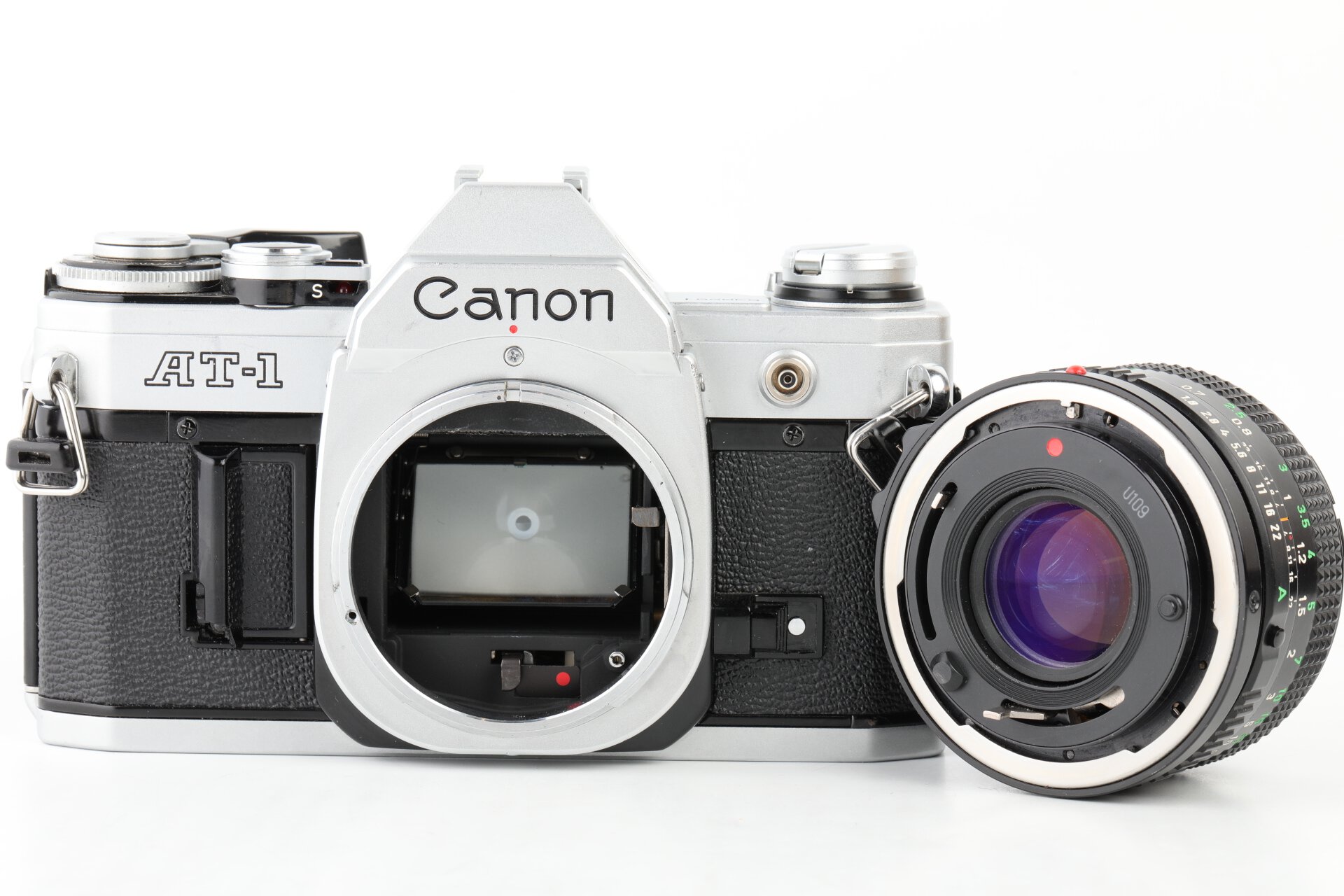 Canon AT-1 chrom + FD 1,8/50mm